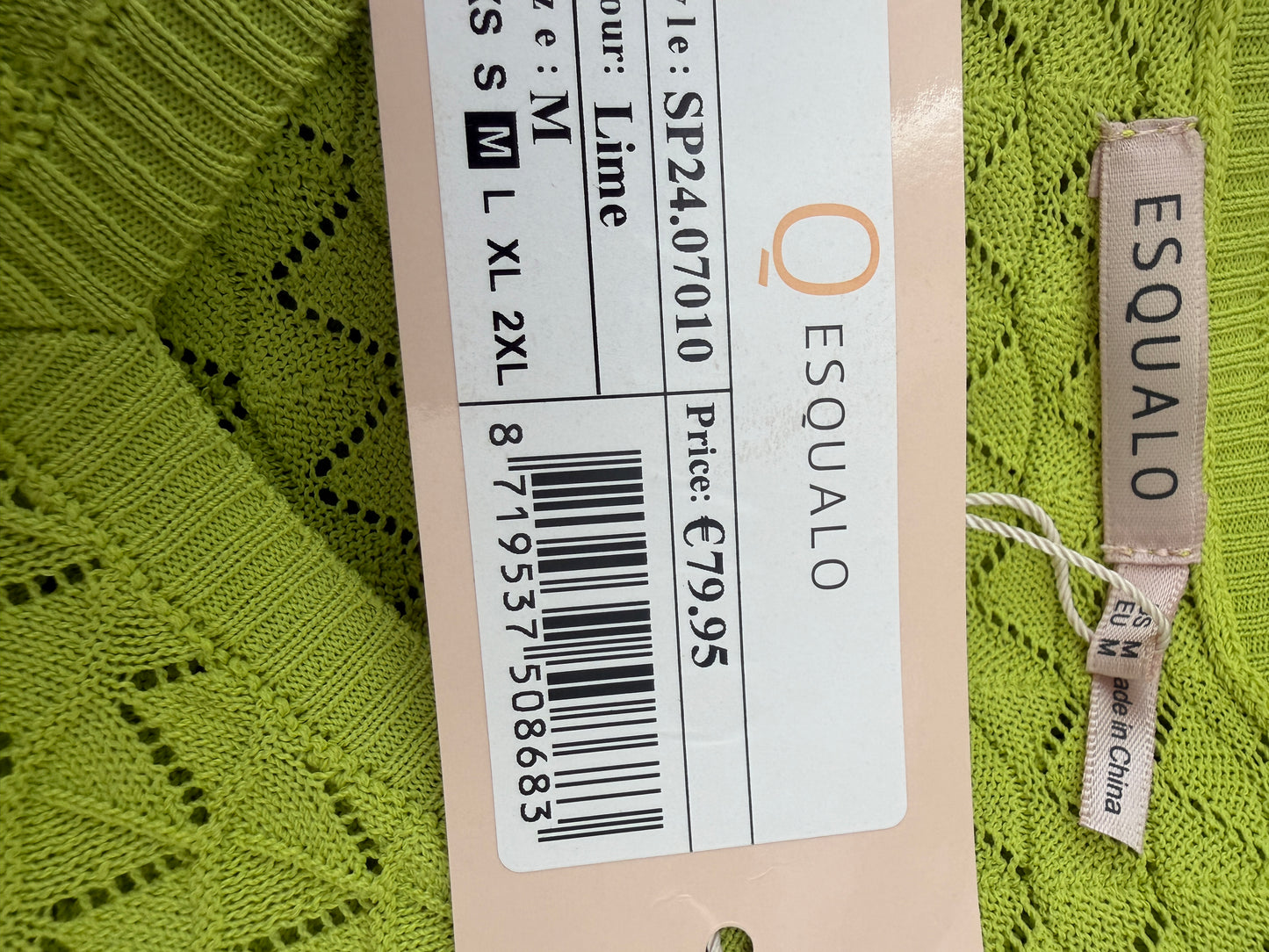 Esqualo shirt NIEUW (meerdere maten)