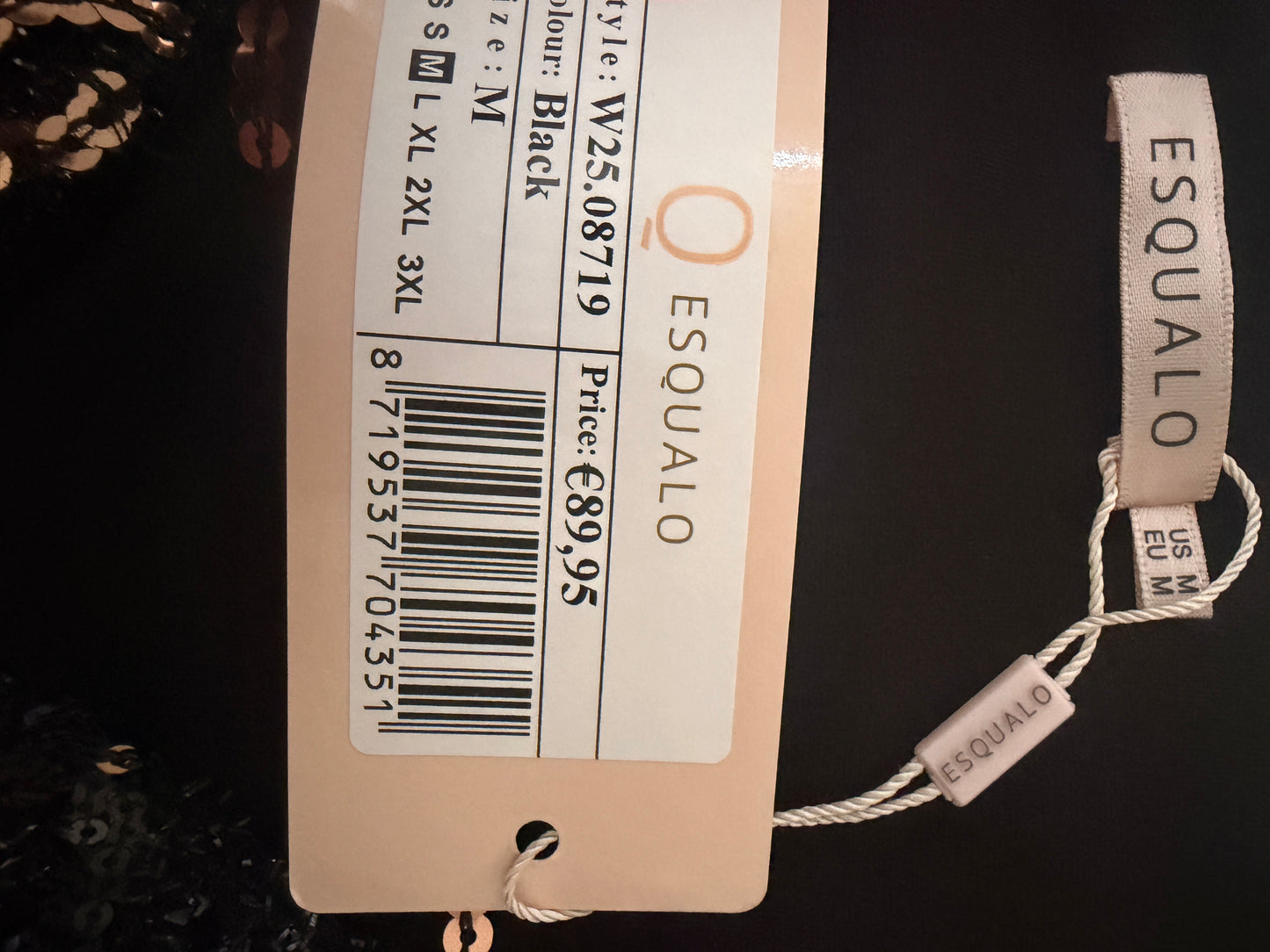 Esqualo shirt lange mouw NIEUW (meerdere maten)