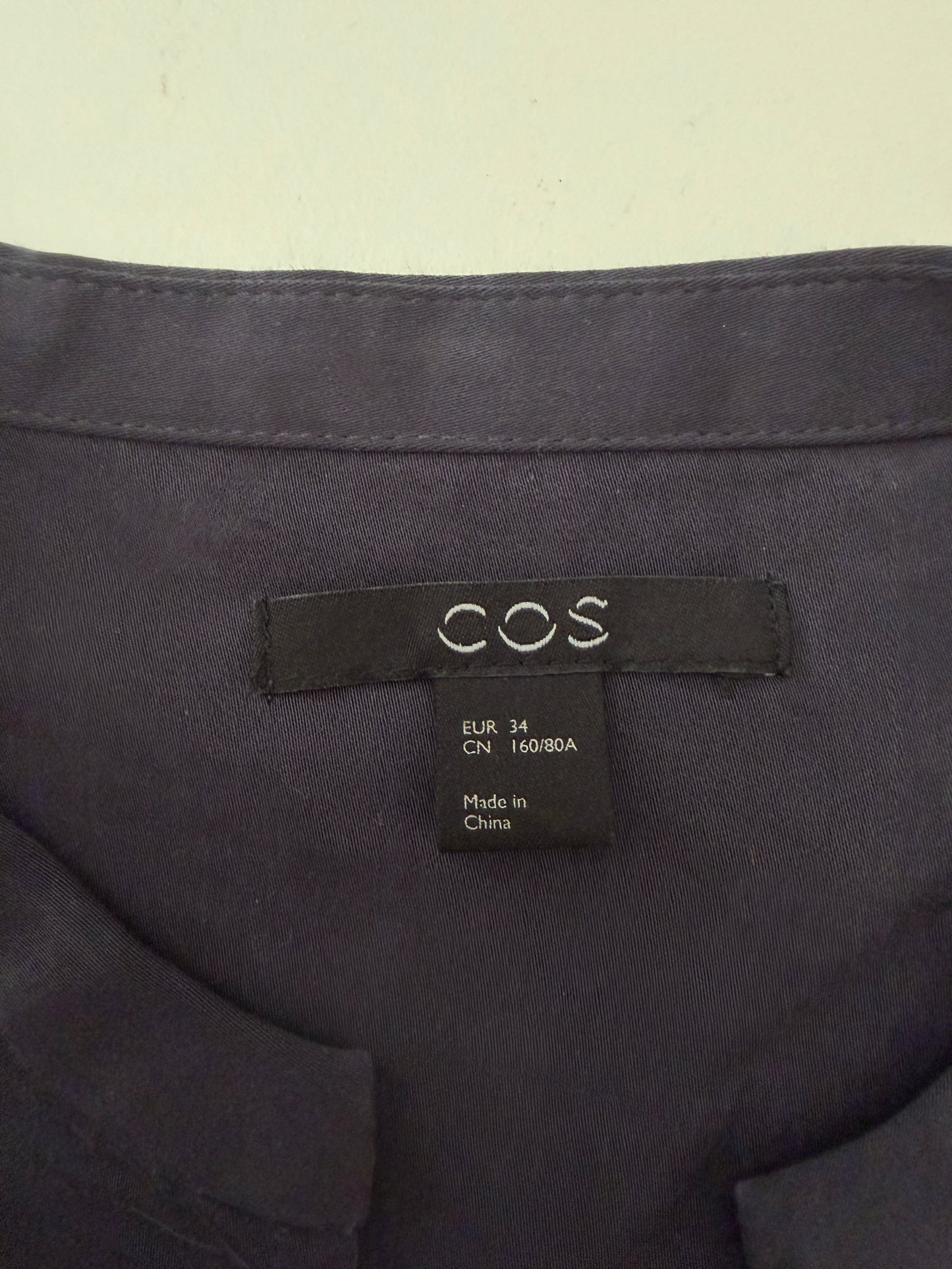 COS shirt lange mouw XS