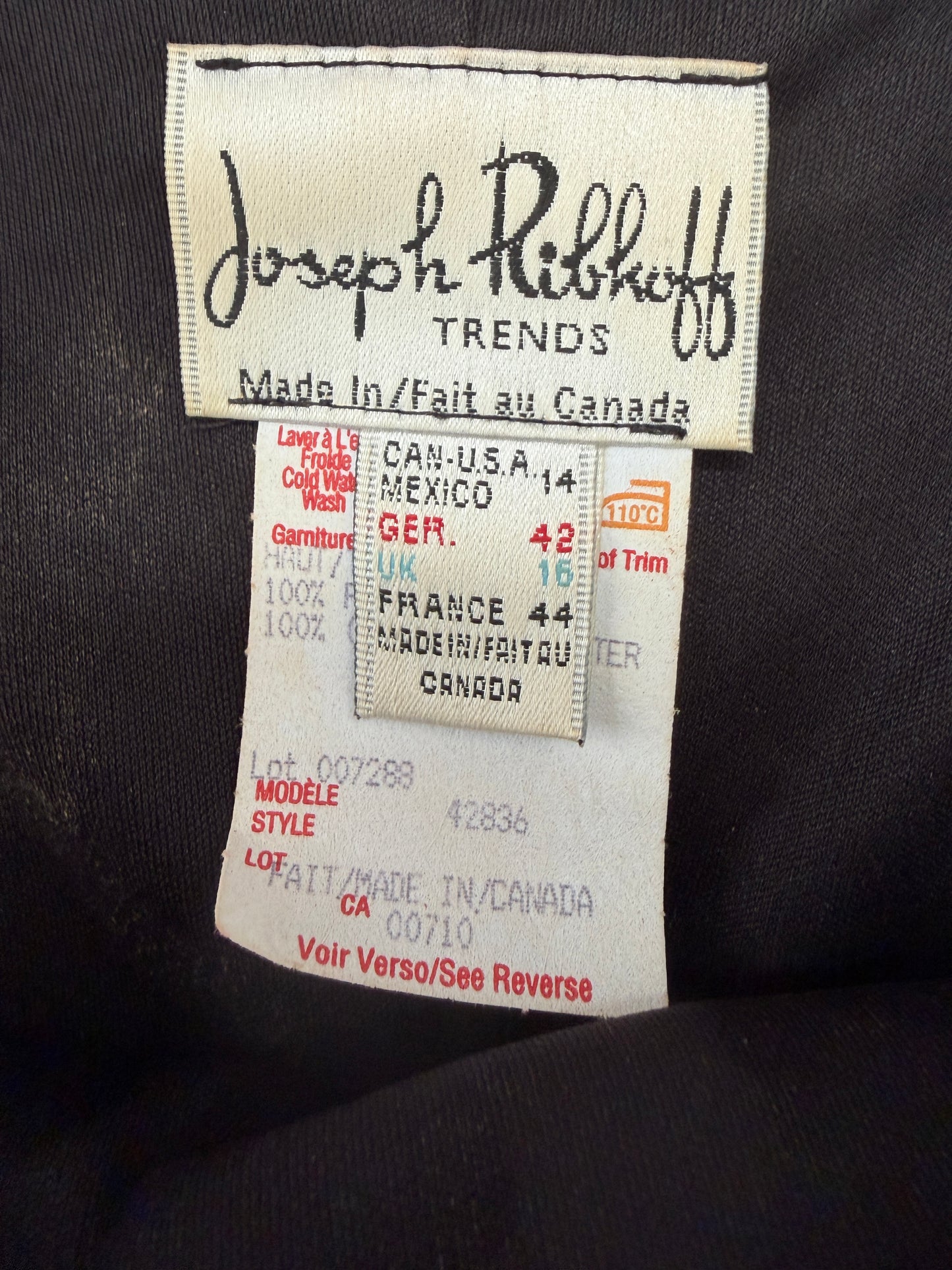 Joseph Ribkoff top L