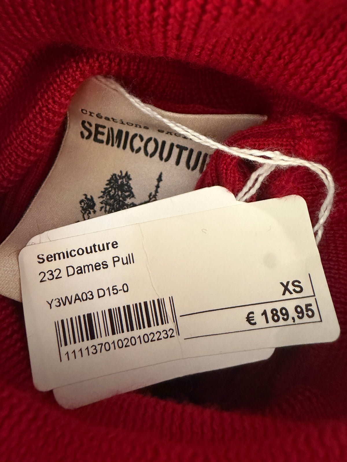 Semicouture trui NIEUW XS