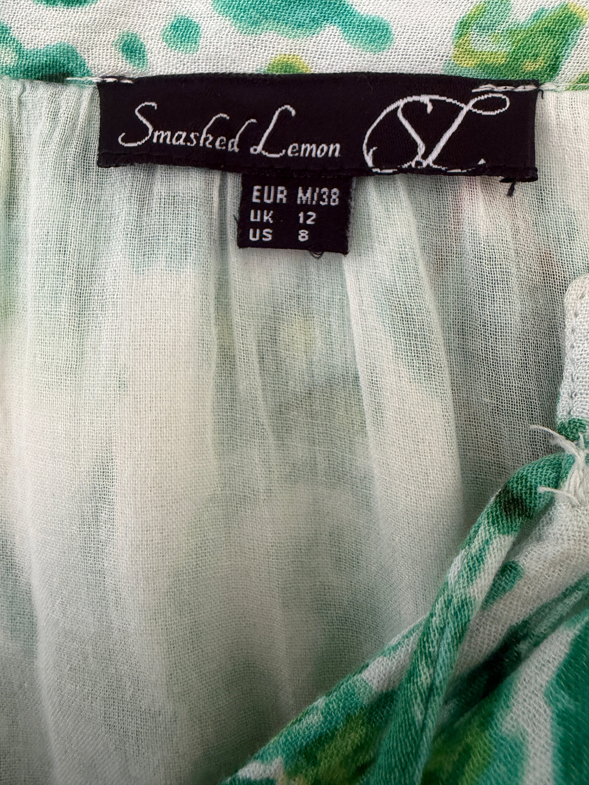 Smashed Lemon jurk M