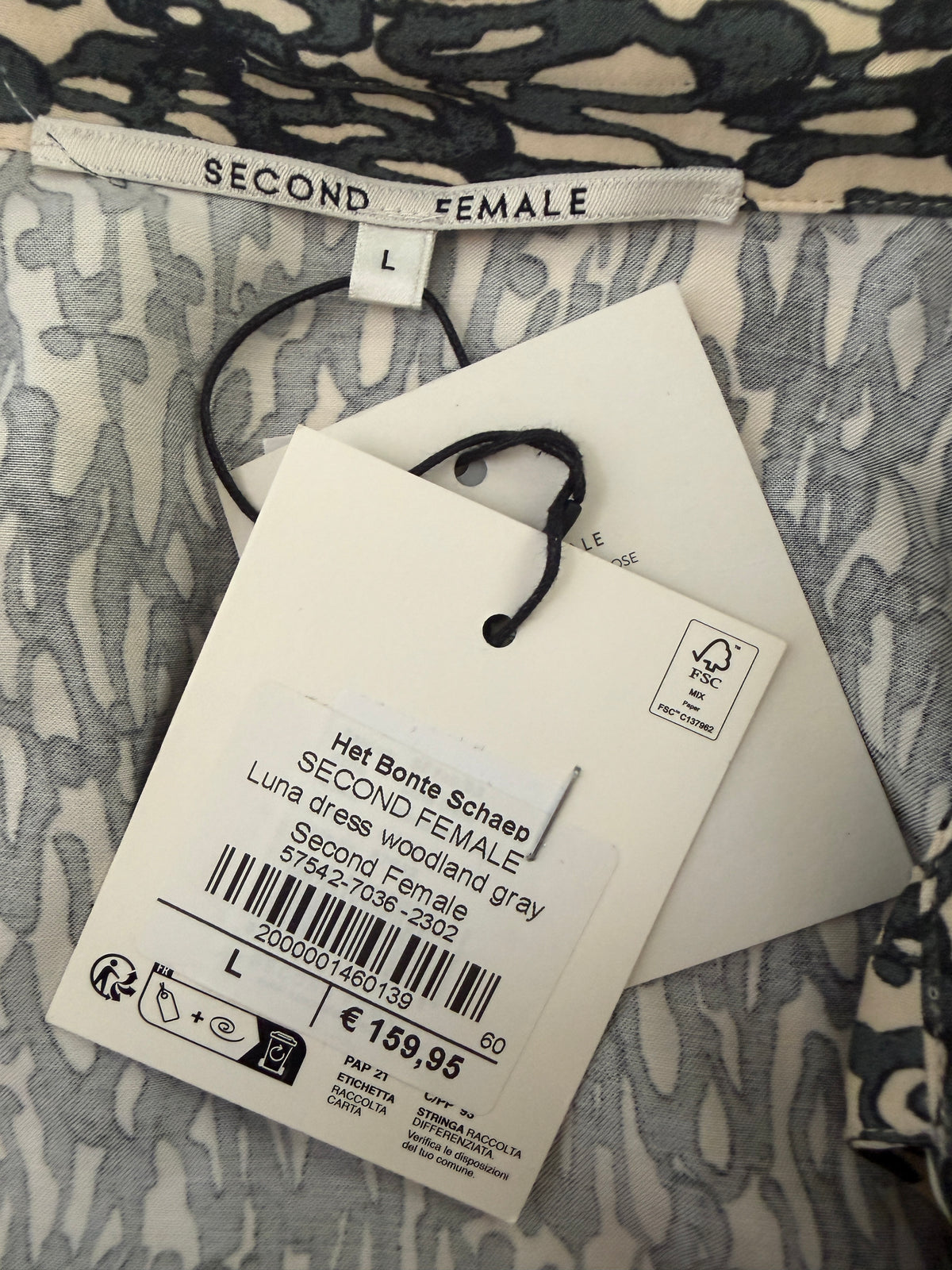 Second Female jurk NIEUW L