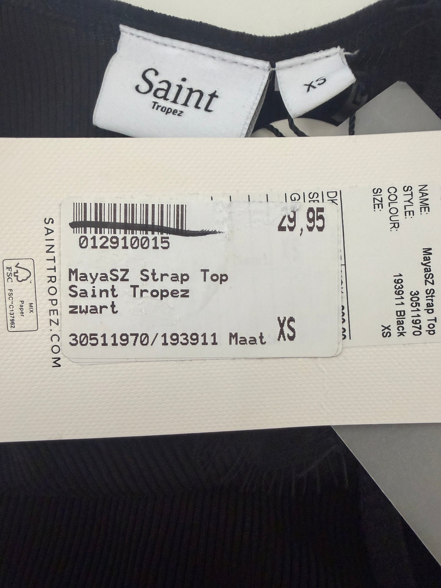 Saint Tropez top NIEUW XS