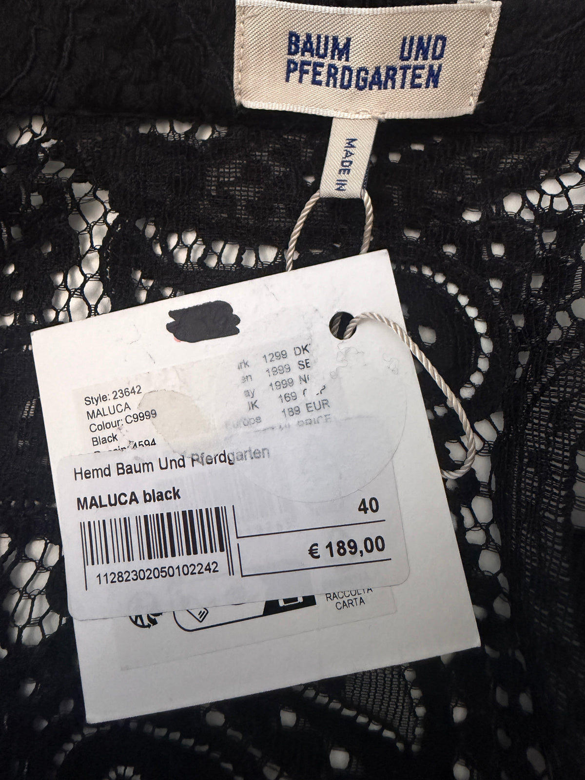 Baum und Pferdgarten blouse NIEUW L