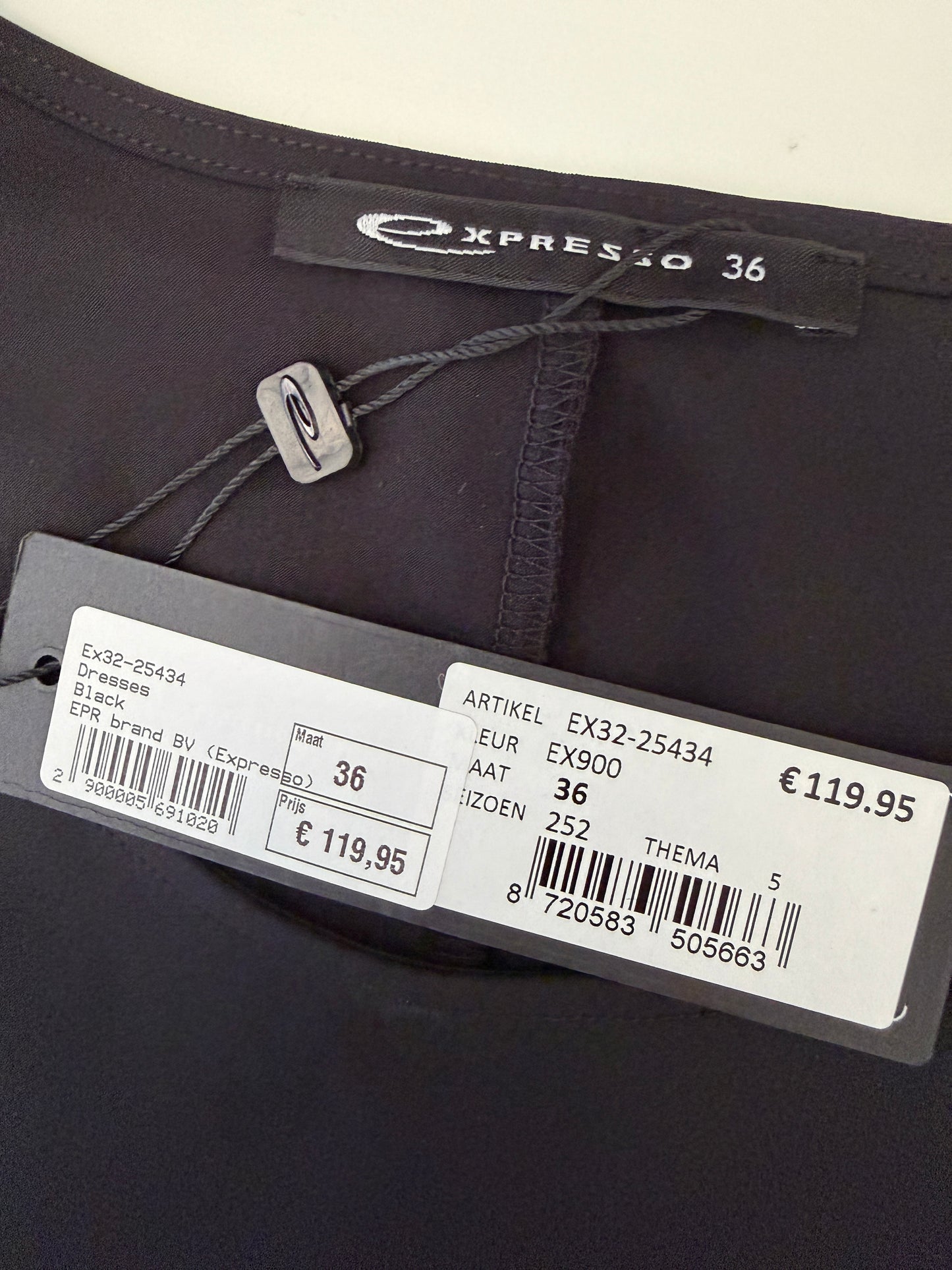 Expresso jurk NIEUW S