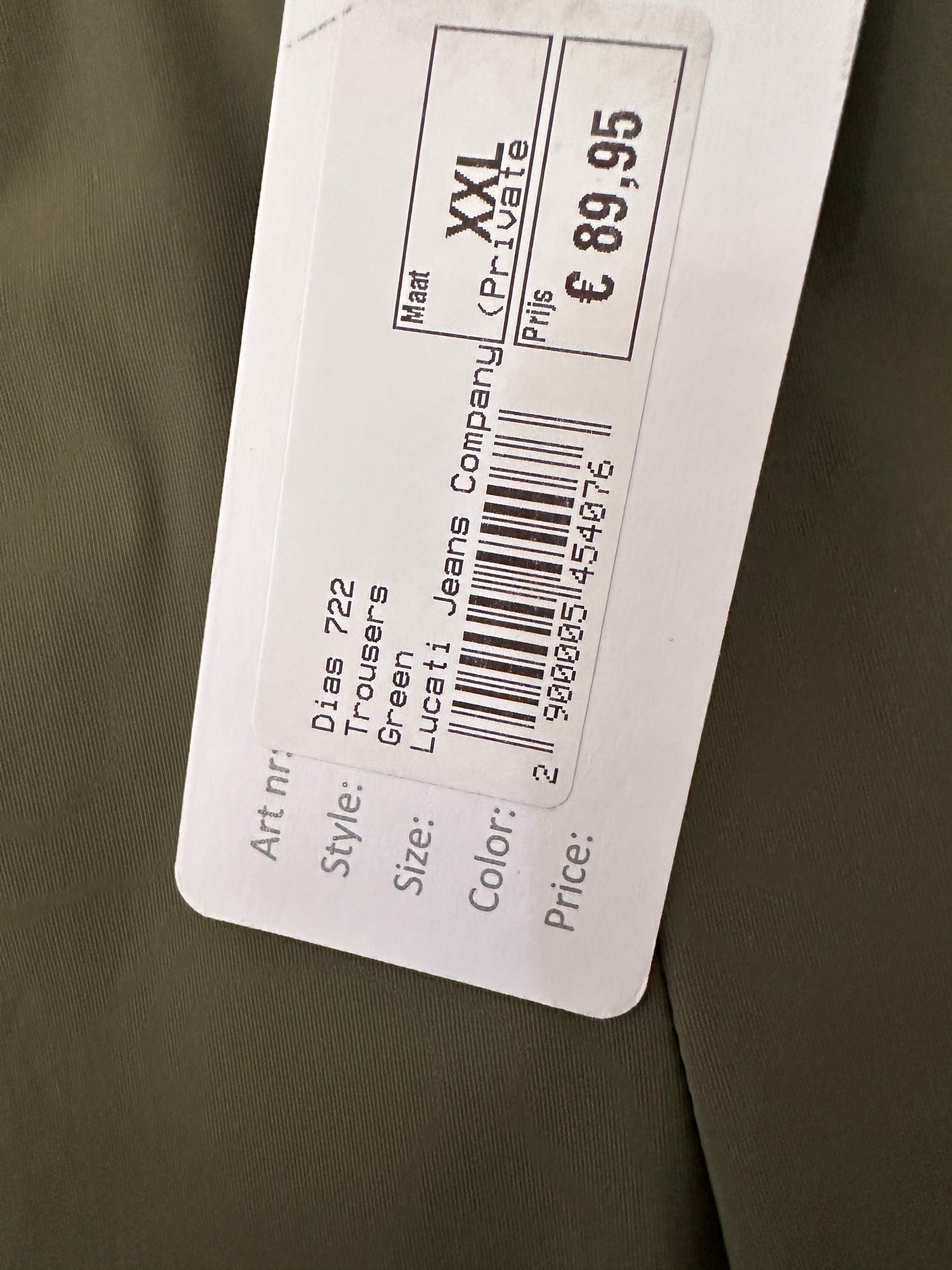 Tunique Fashion korte broek NIEUW XXL