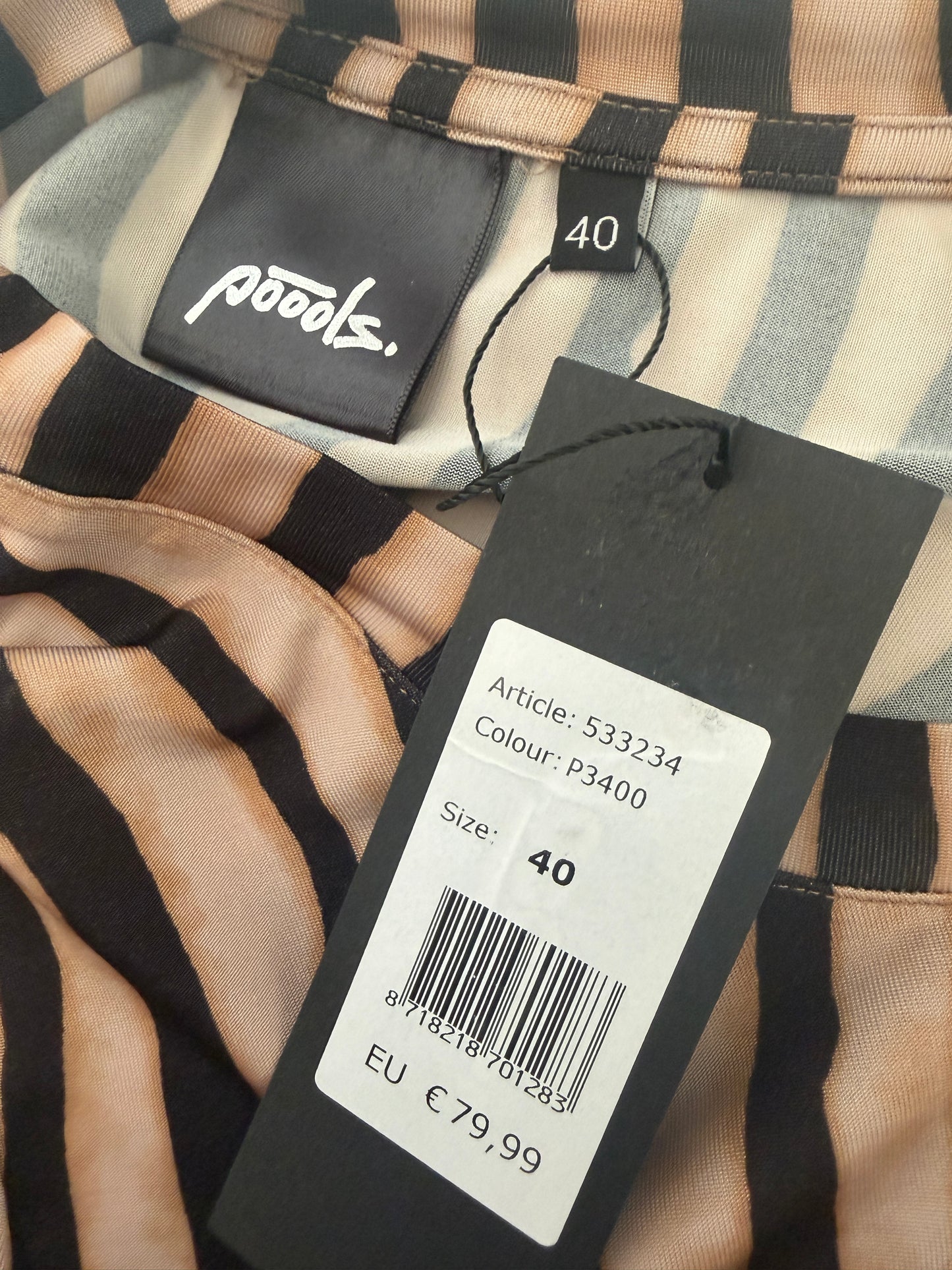 Poools shirt lange mouw NIEUW L