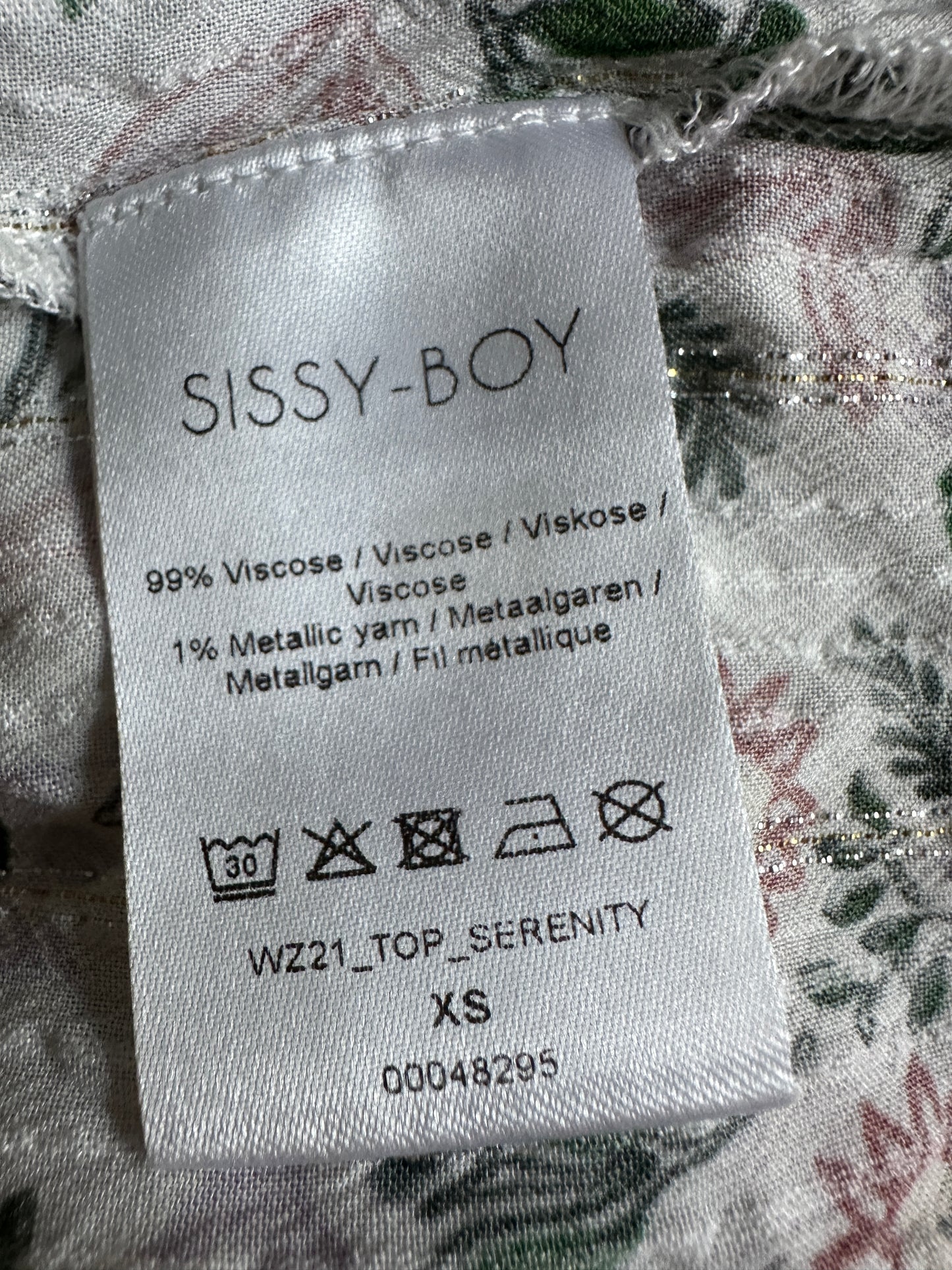 Sissy Boy shirt lange mouw XS