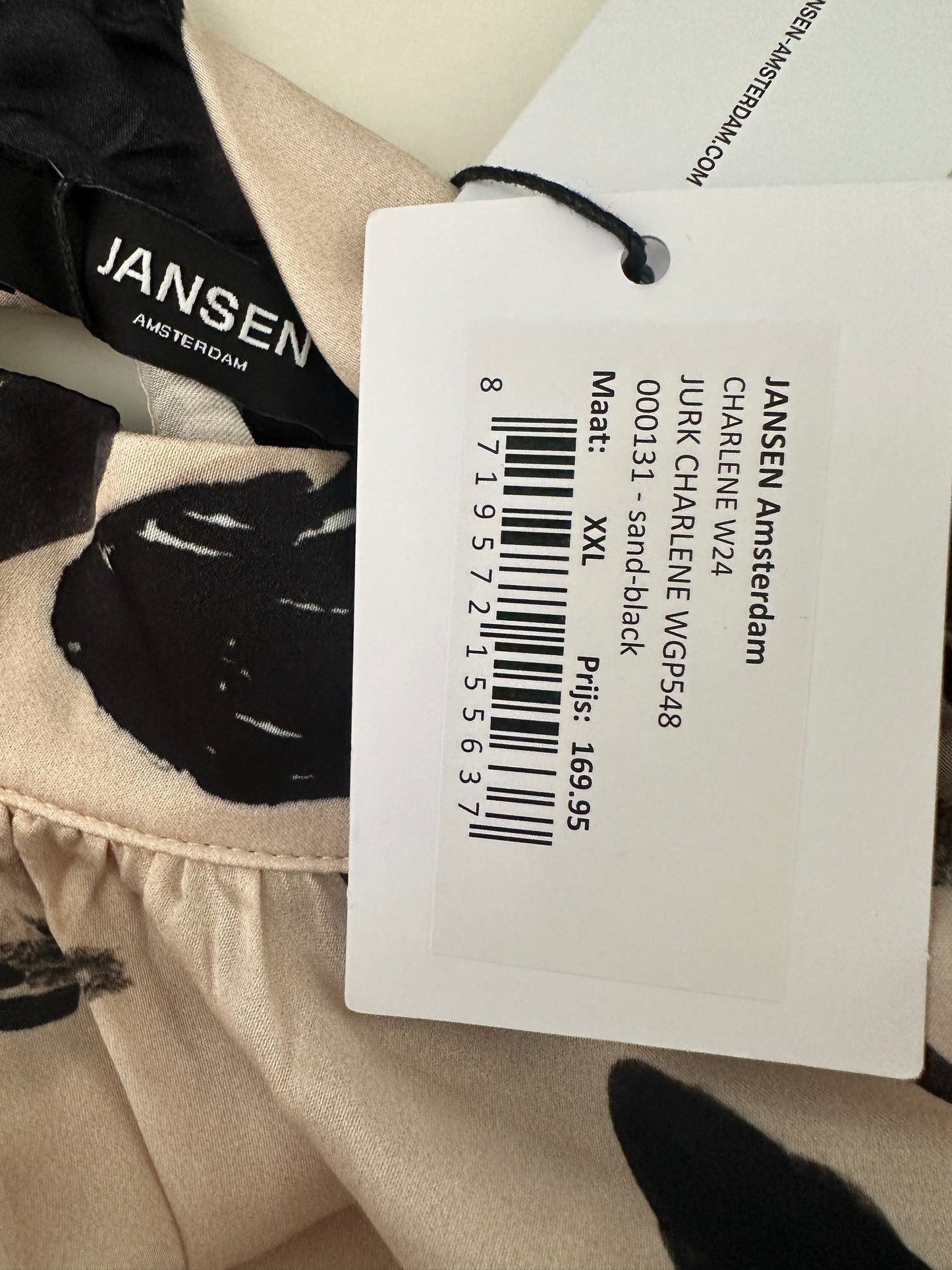 Jansen Amsterdam jurk NIEUW (meerdere maten)