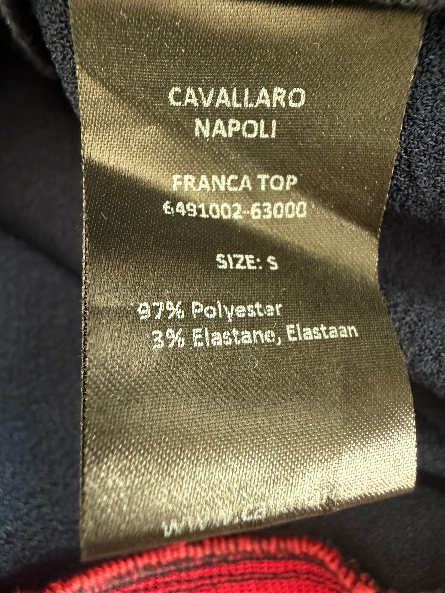 Cavallaro Napoli shirt lange mouw S
