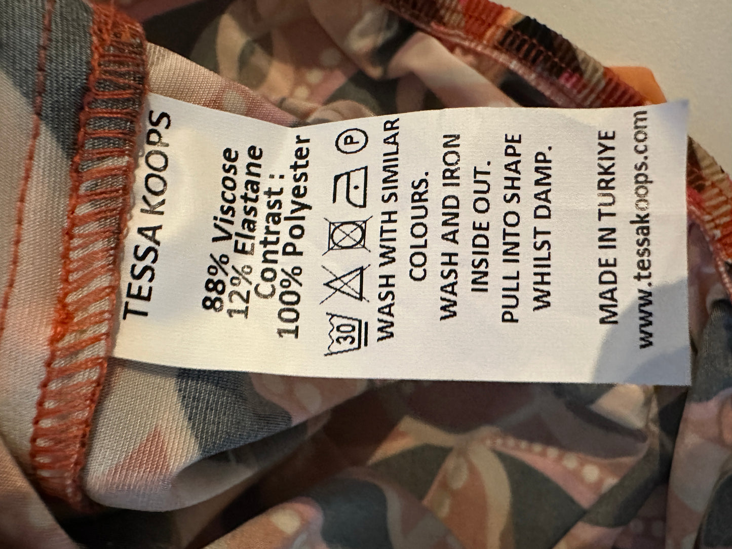 Tessa Koops shirt lange mouw NIEUW S