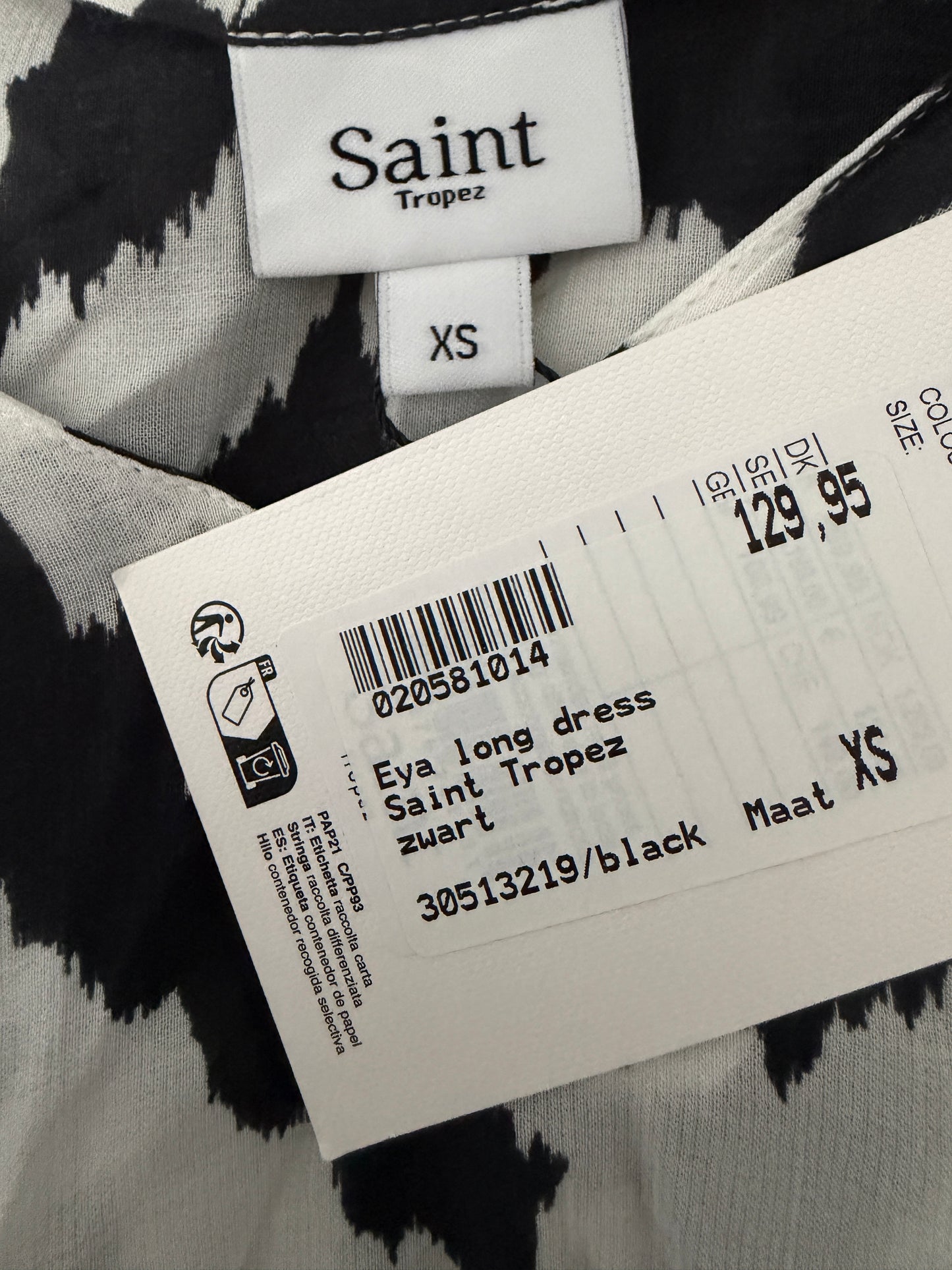 Saint Tropez jurk NIEUW XS