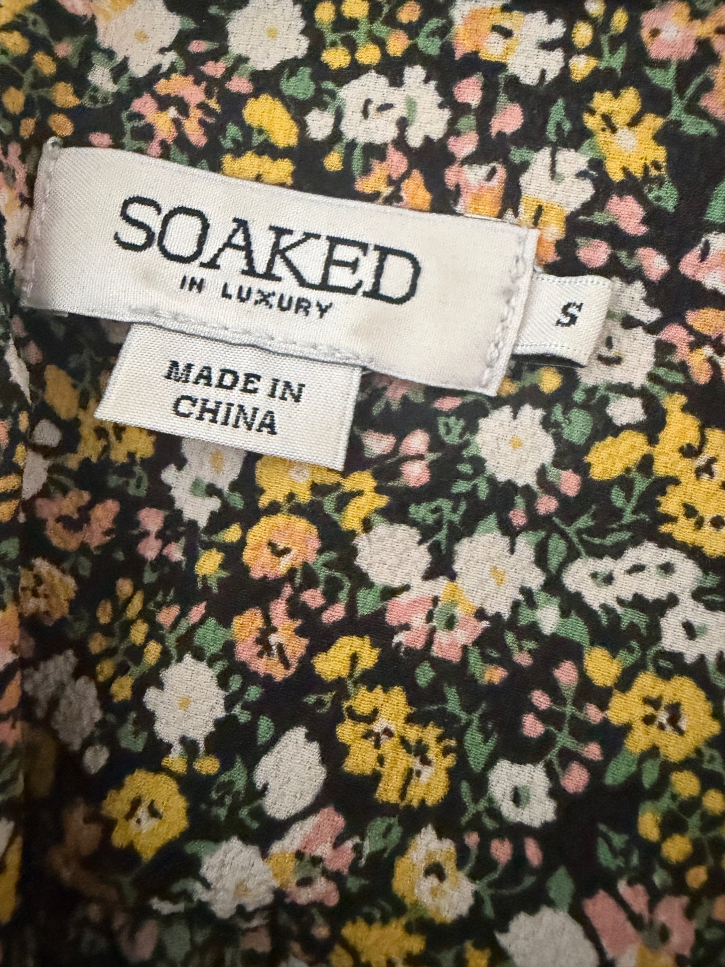 Soaked in Luxury blouse S