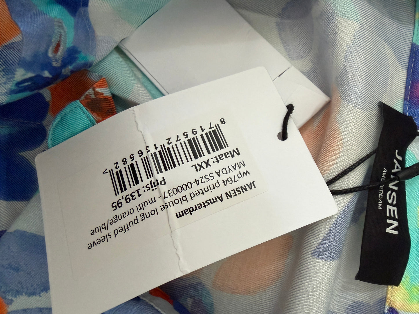 Jansen Amsterdam blouse NIEUW XXL