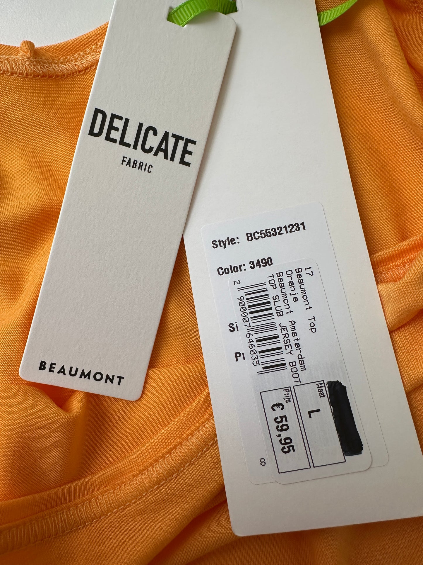 Beaumont shirt lange mouw NIEUW L