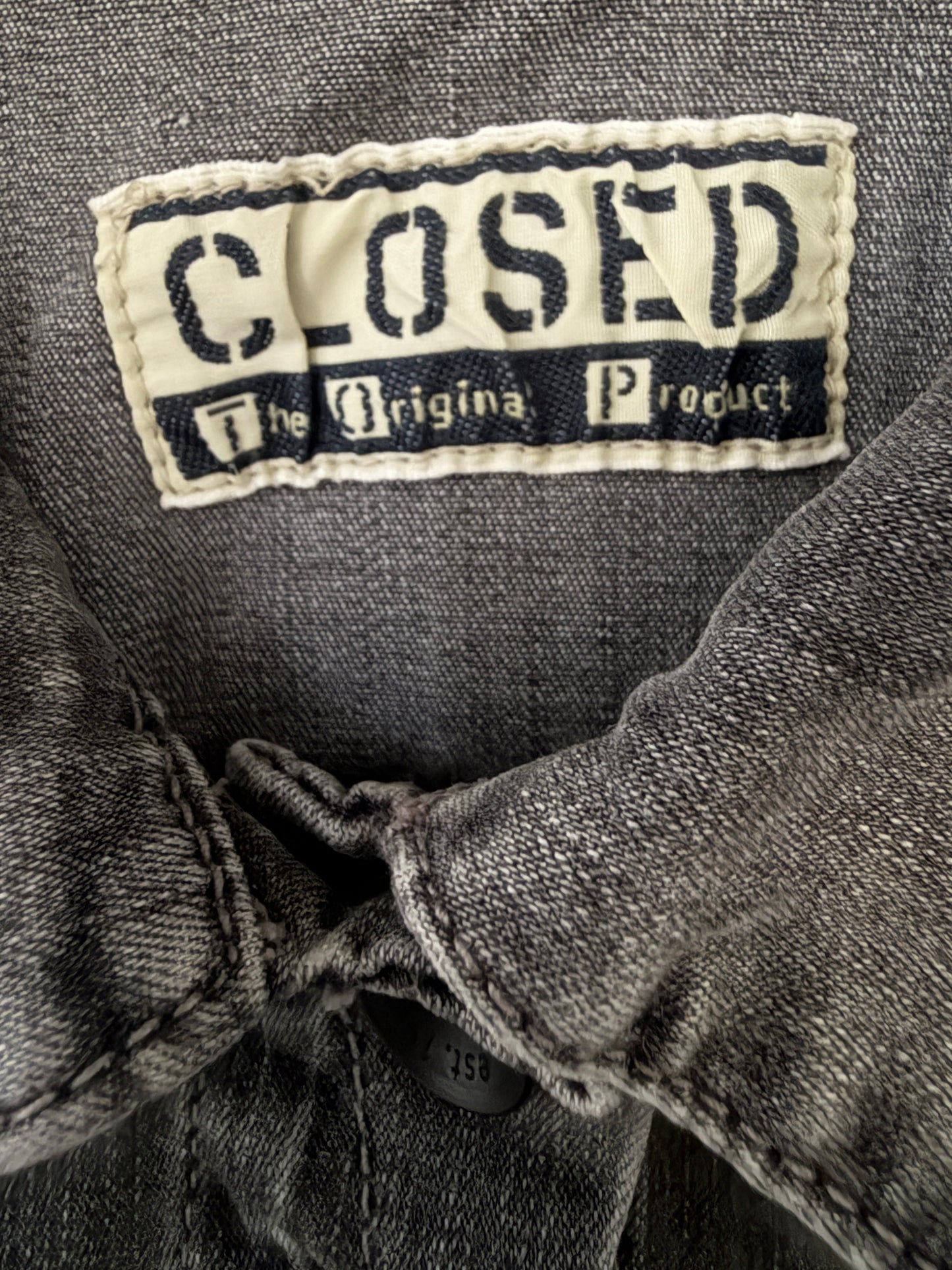 Closed spijkervest S