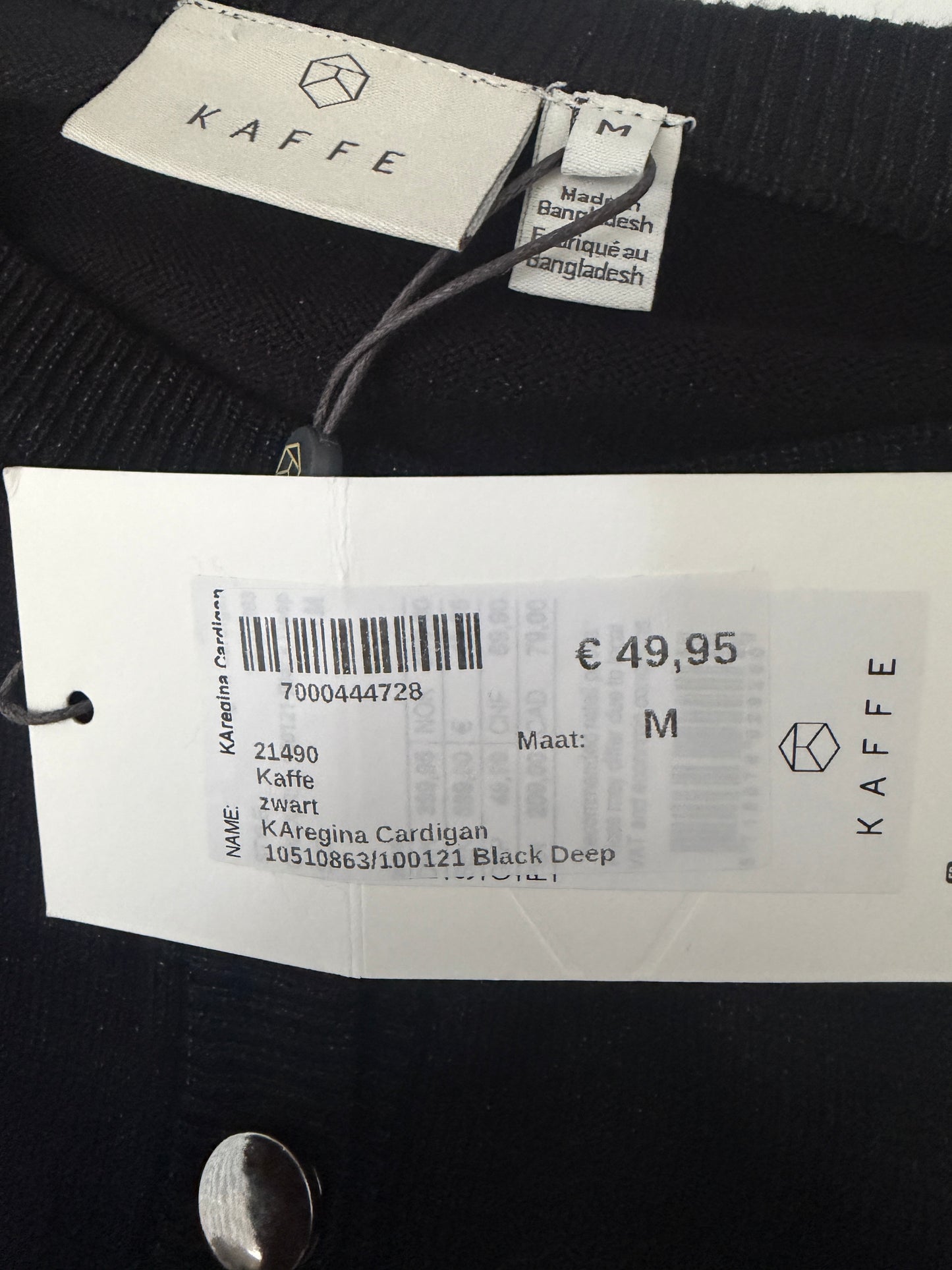 Kaffe vest NIEUW M