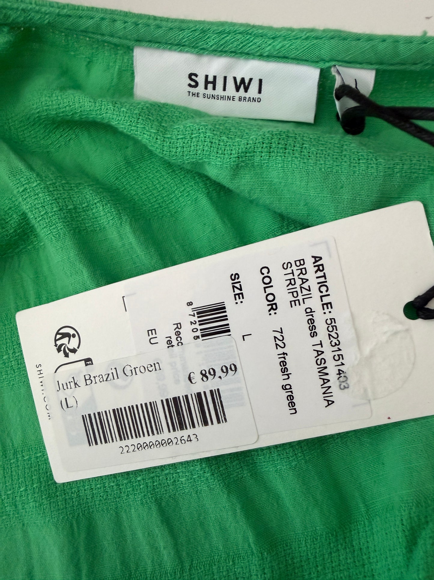 Shiwi jurk NIEUW L