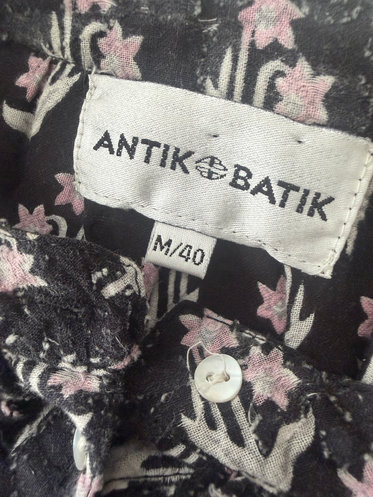 Antik Batik shirt lange mouw M