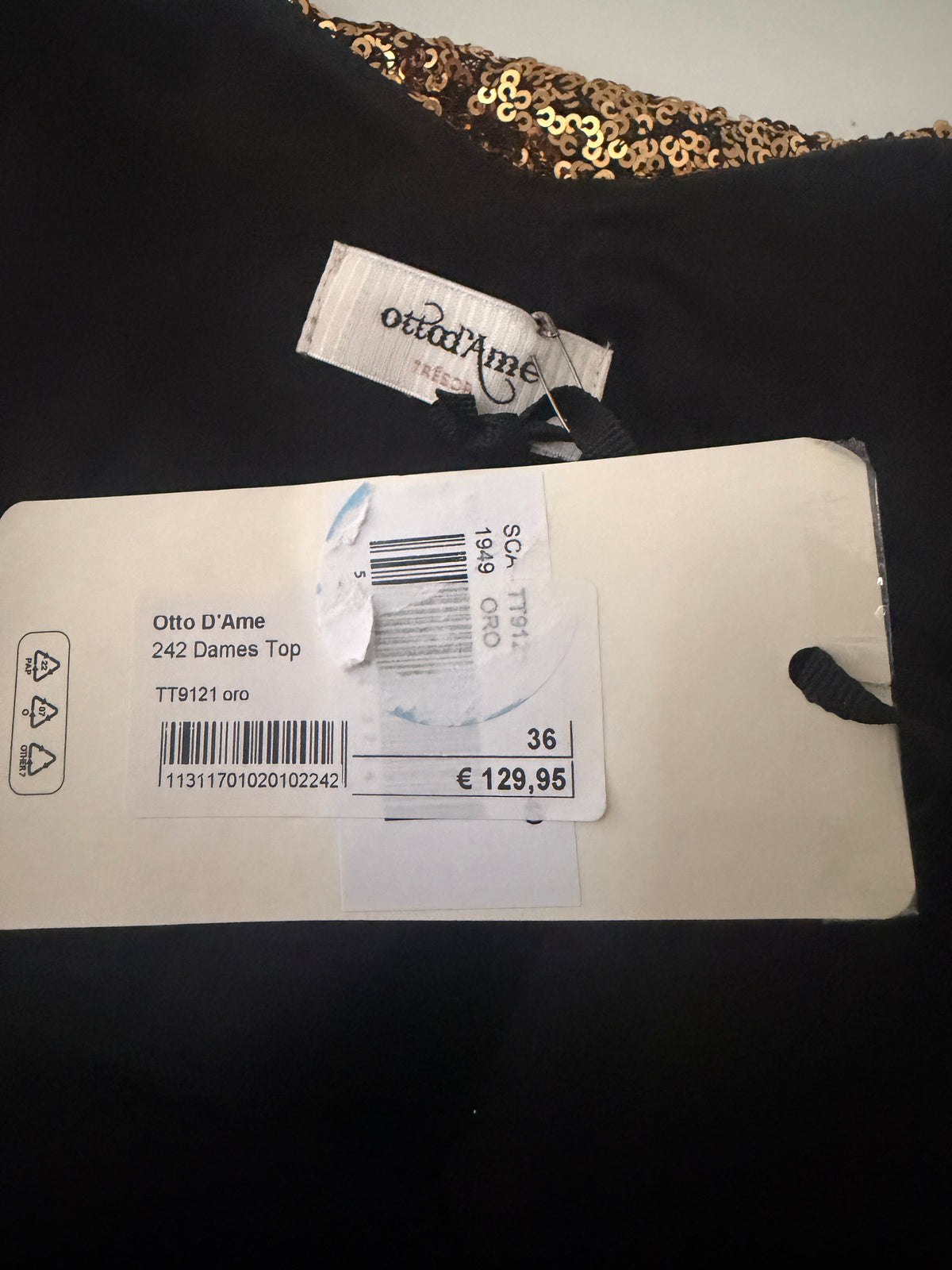 Ottod'ame top NIEUW XS