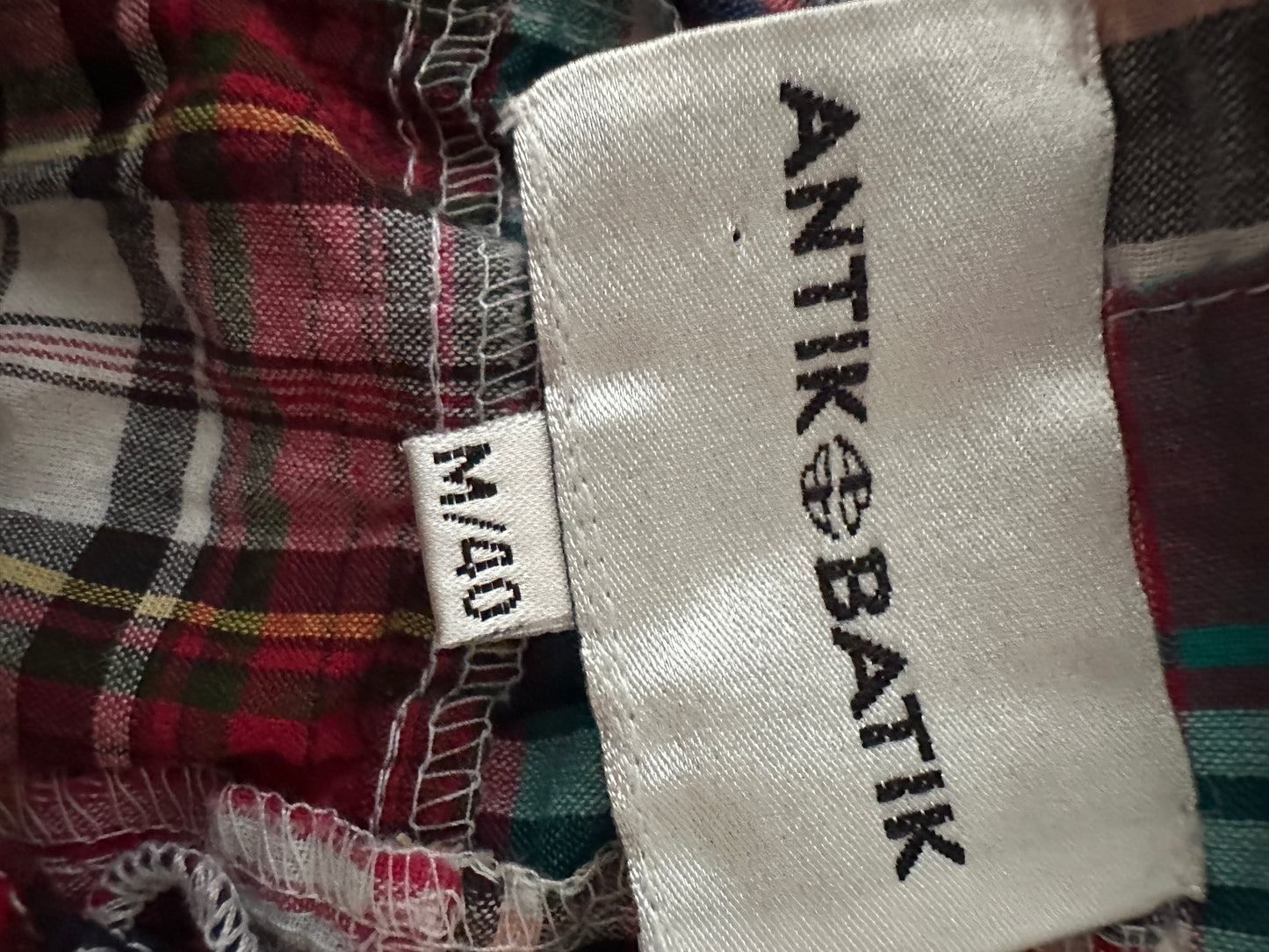 Antikes Batikkleid M