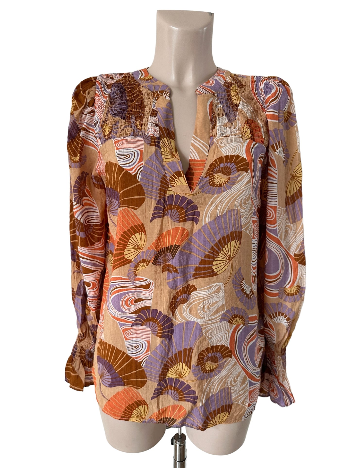 Nukus shirt lange mouw S