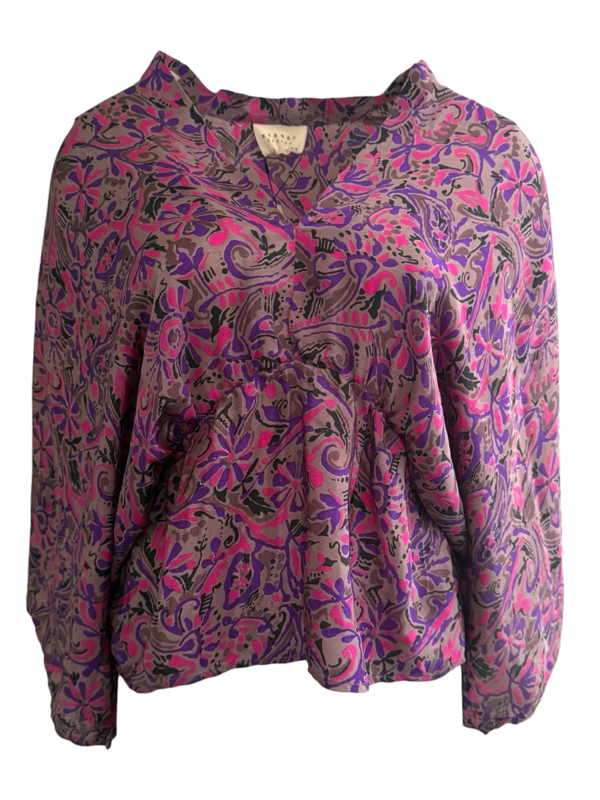 Sissel Edelbo shirt lange mouw NIEUW S/M
