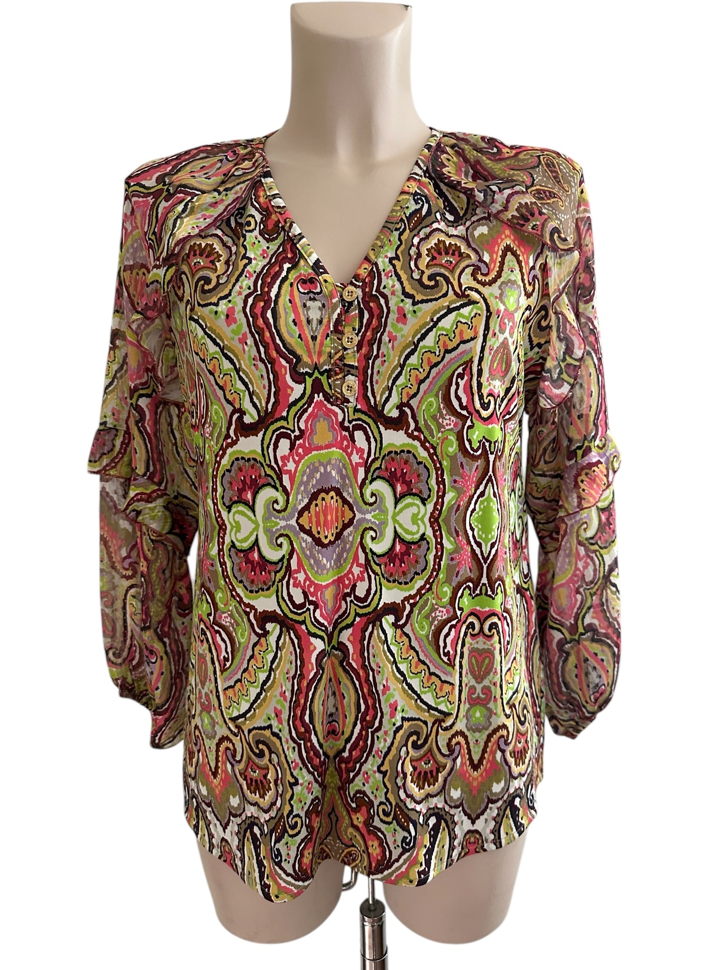 Tessa Koops shirt lange mouw NIEUW S