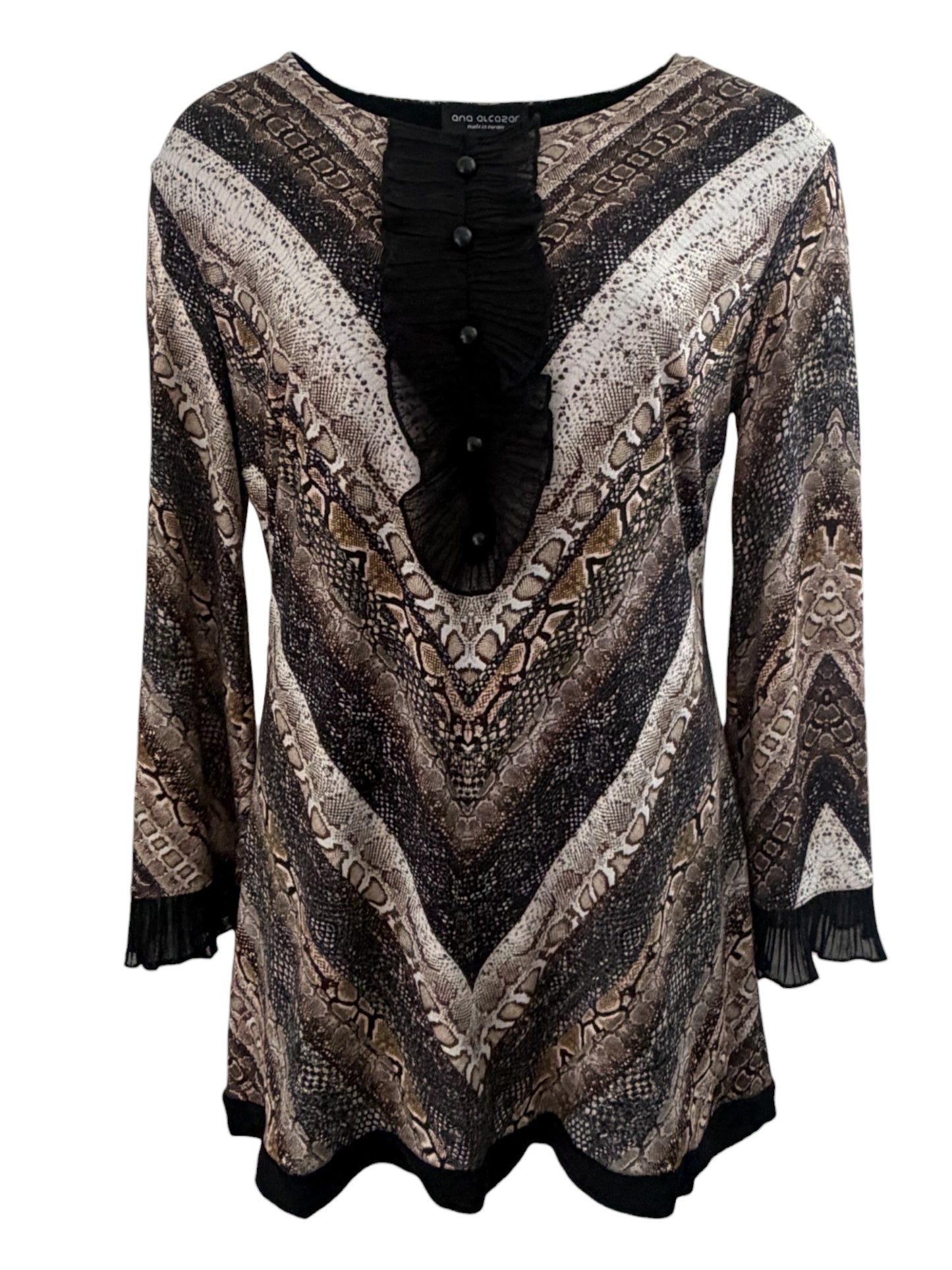 Ana Alcazar shirt lange mouw M