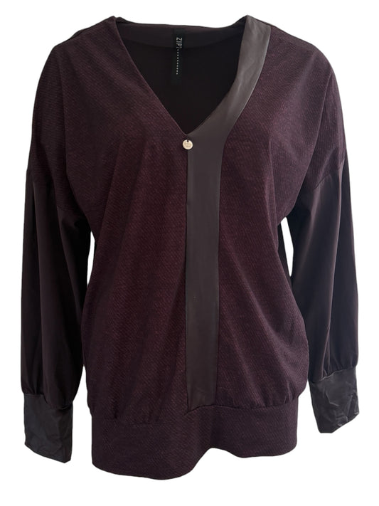Zip73 shirt lange mouw L