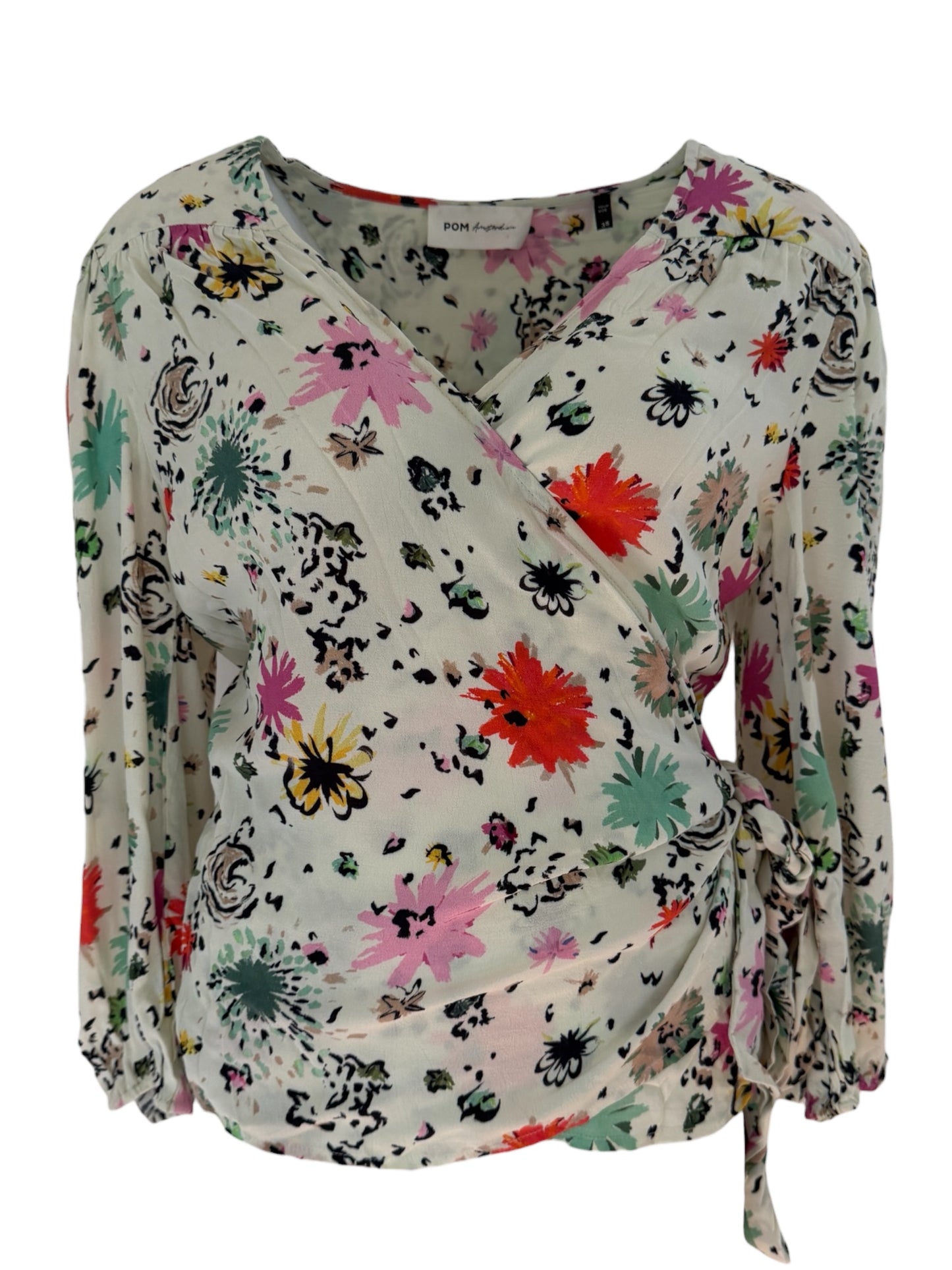 Pom Amsterdam shirt lange mouw M