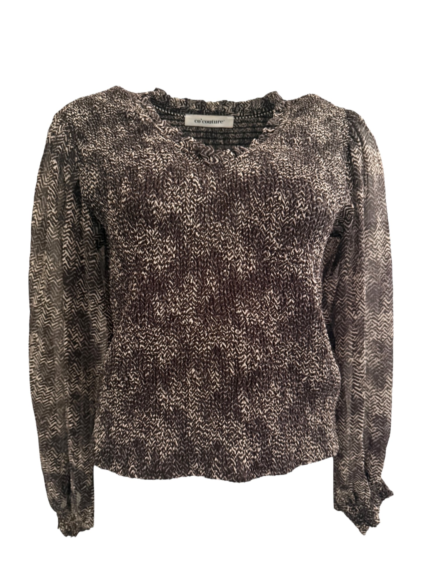 Co’Couture shirt lange mouw S
