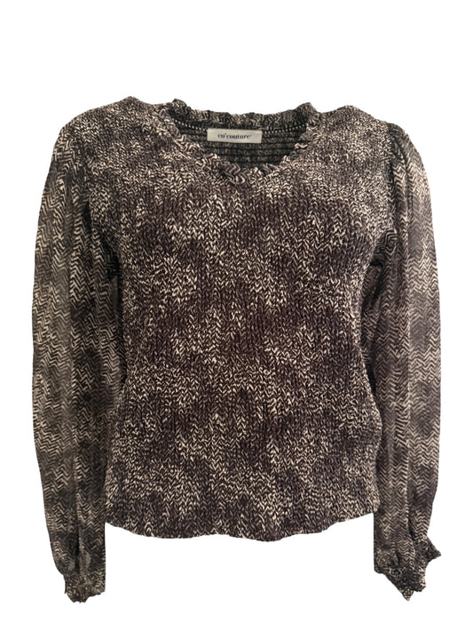 Co’Couture shirt lange mouw S