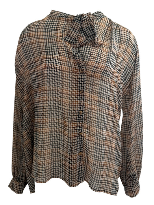 Ana Alcazar shirt lange mouw NIEUW M
