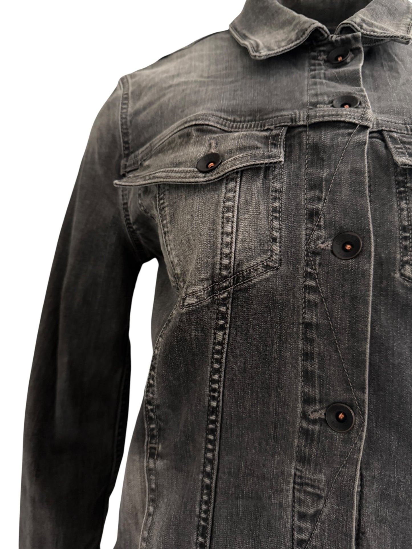 Closed spijkervest S