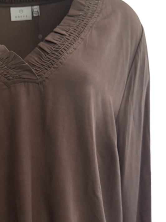 Kaffe shirt lange mouw NIEUW XXL