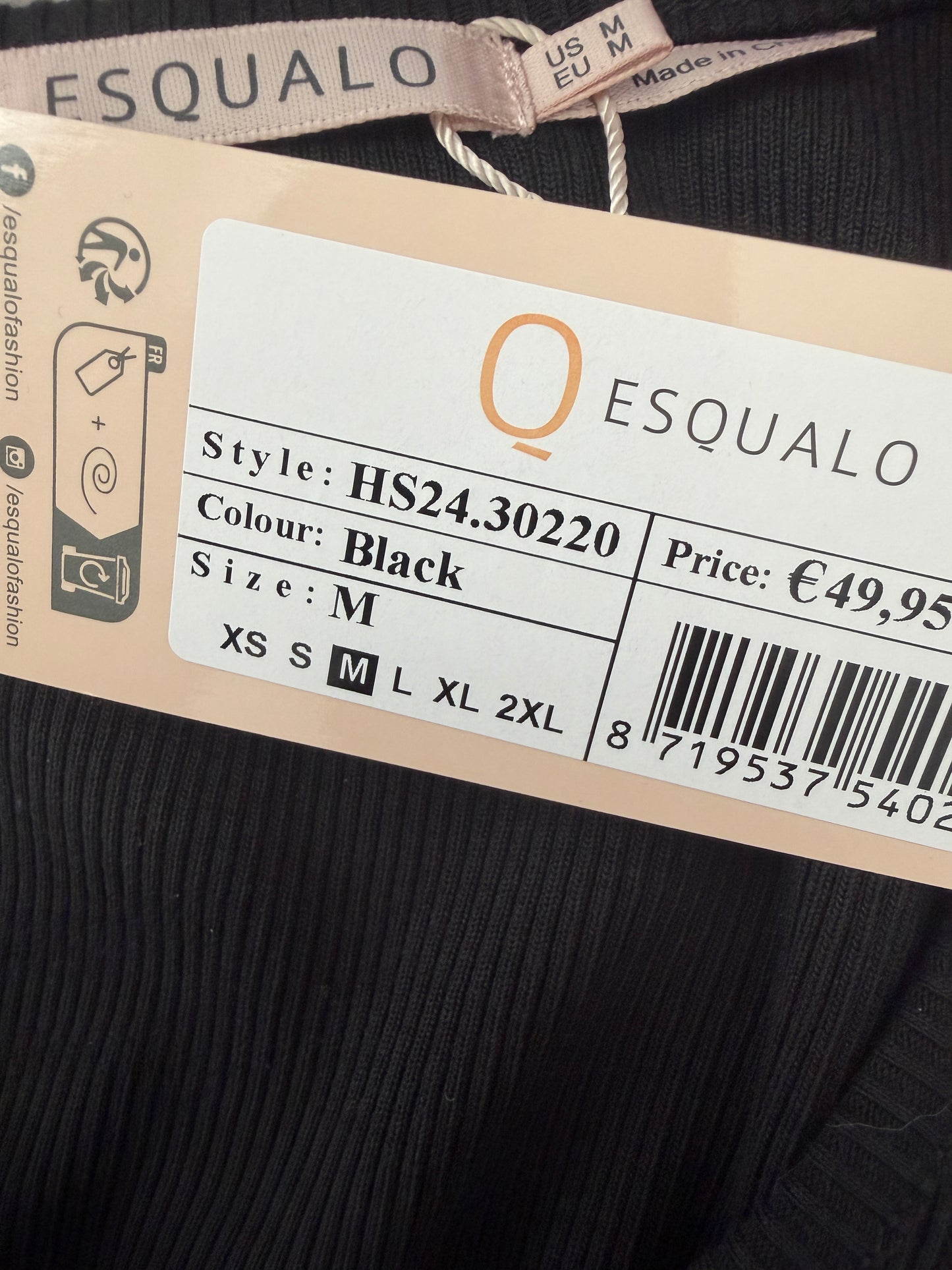 Esqualo top NIEUW (meerdere maten)
