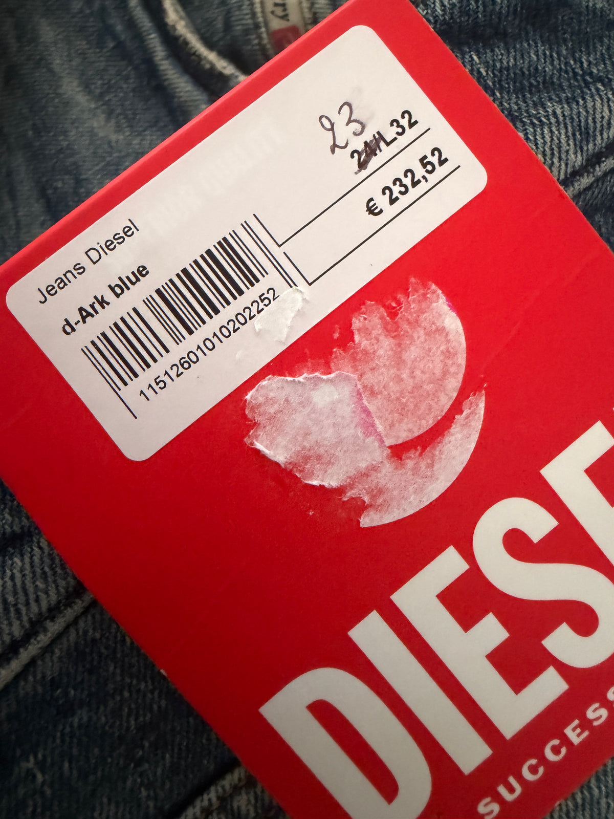 Diesel spijkerbroek NIEUW (meerdere maten)