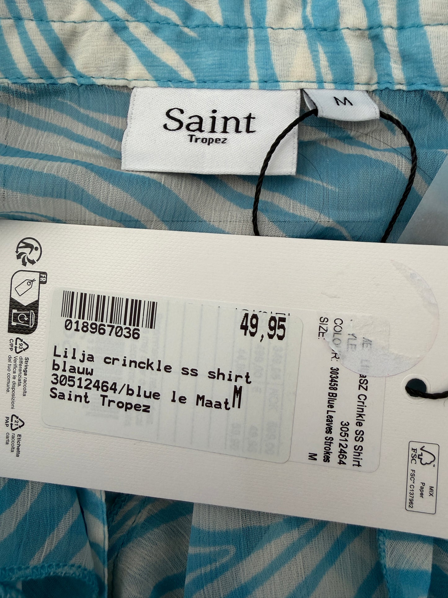 Saint Tropez top NIEUW (meerdere maten)