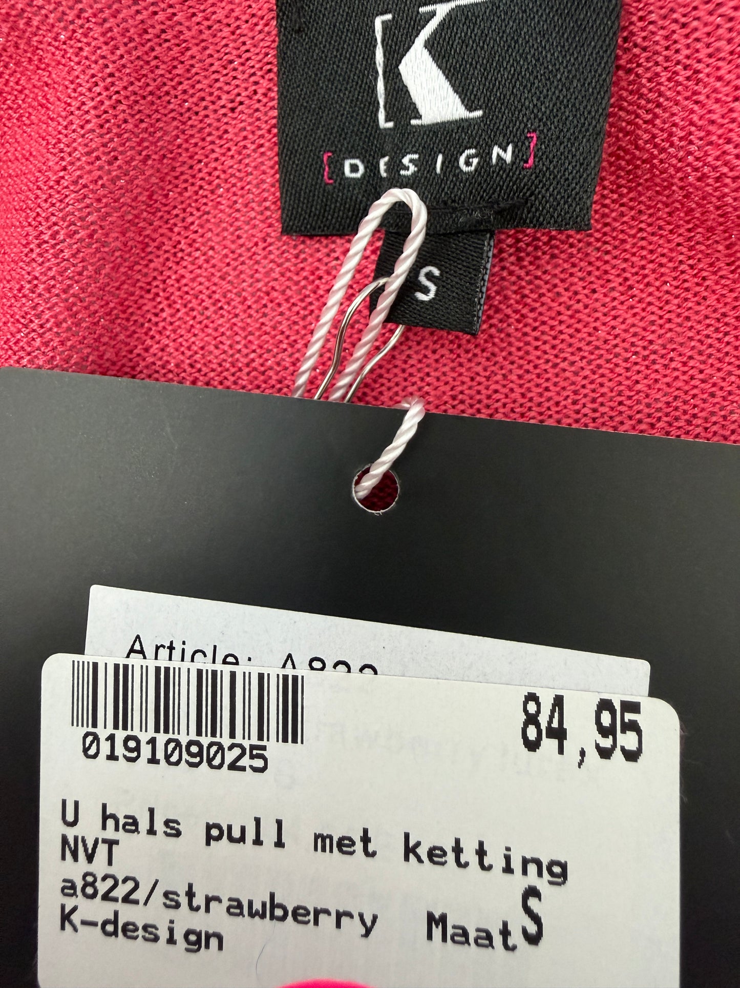 K-Design trui NIEUW (meerdere maten)