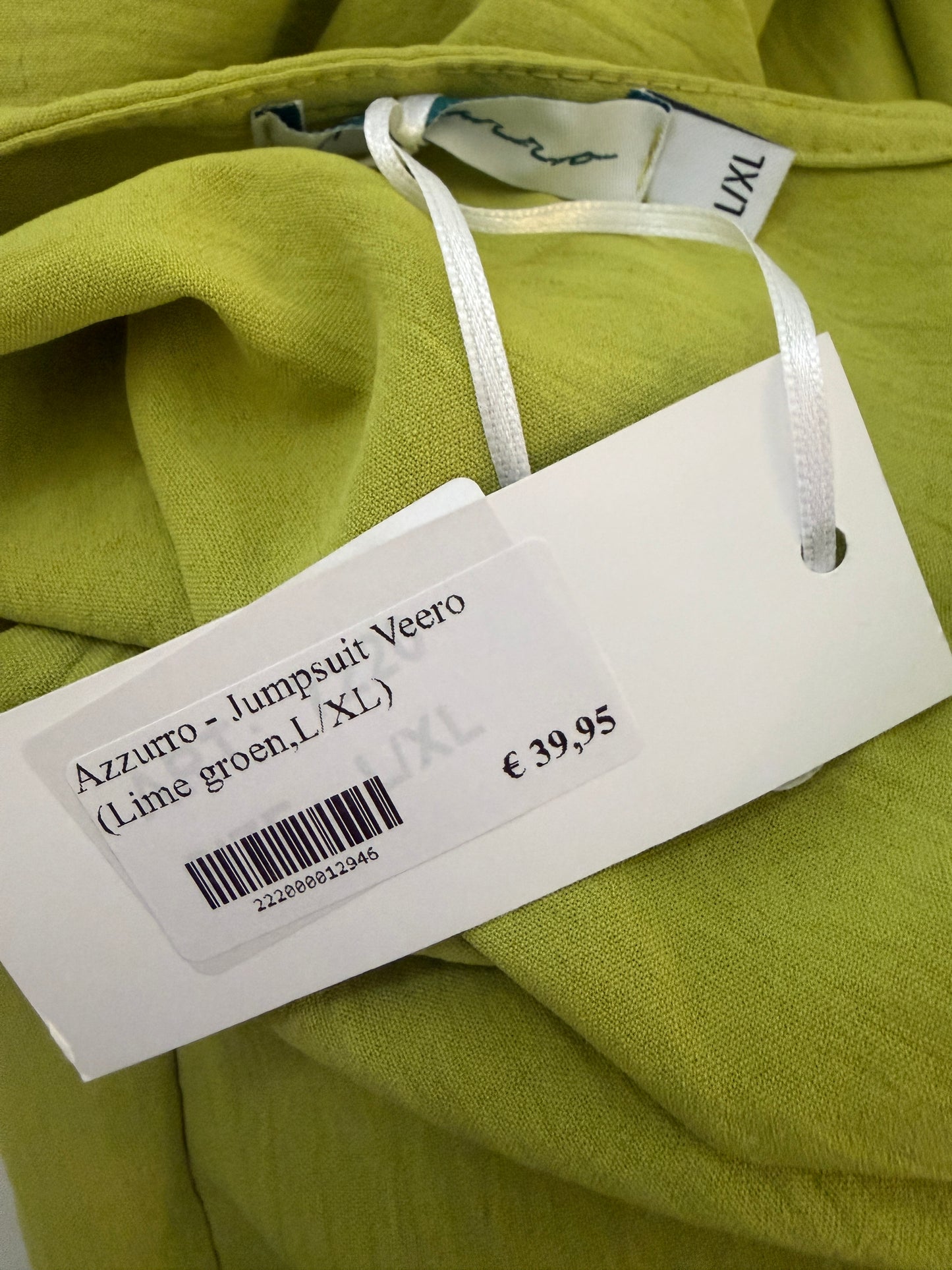 Azzurro playsuit NIEUW L/XL