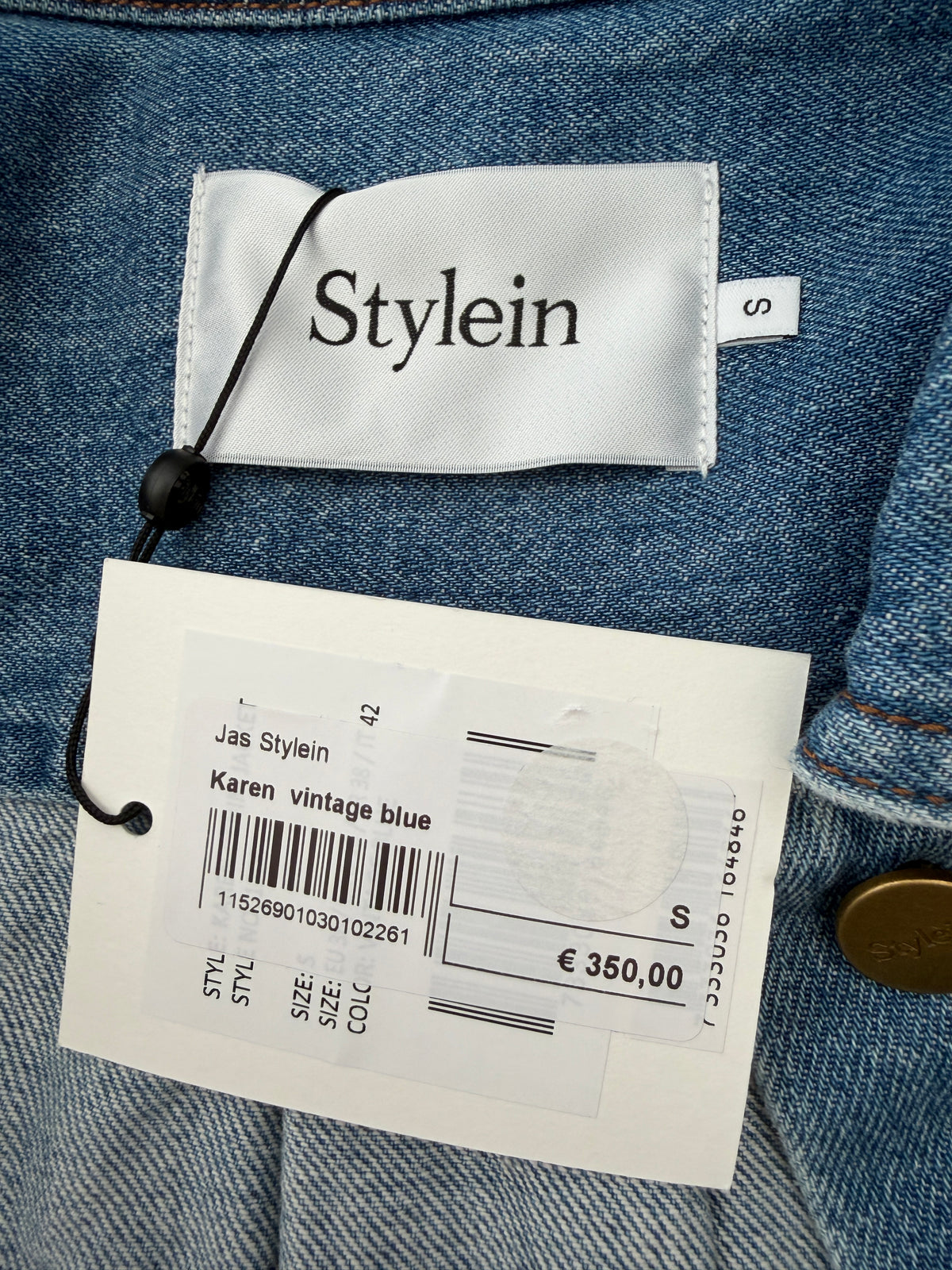 Stylein spijkervest NIEUW (meerdere maten)