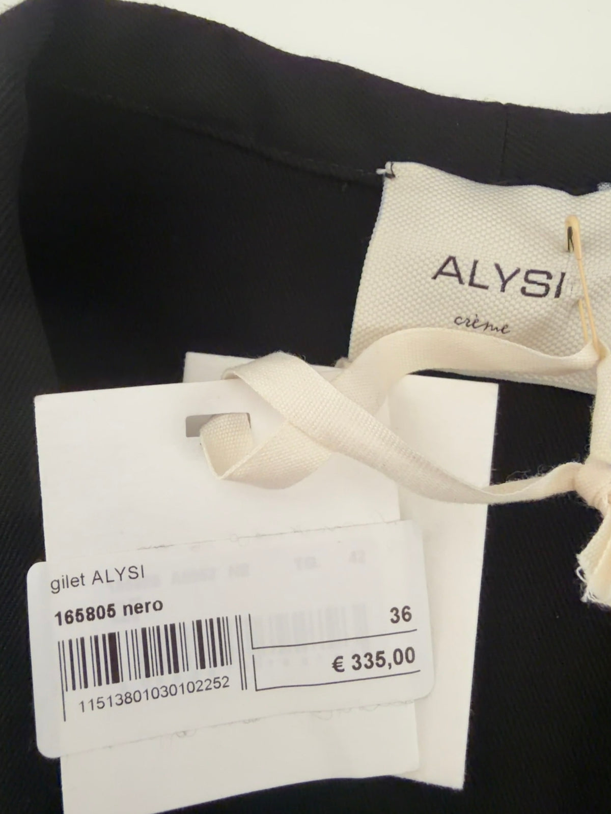 Alysi gilet NIEUW (meerdere maten)