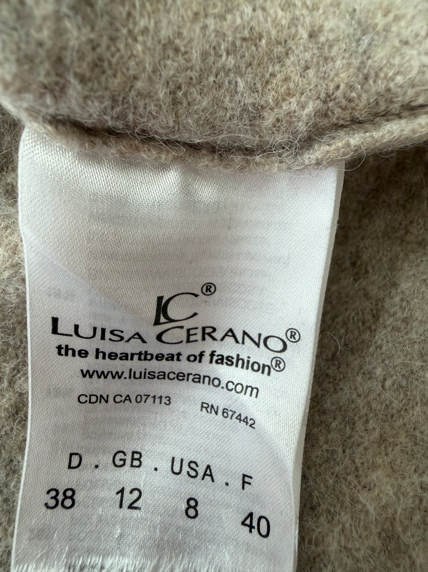 Luisa Cerano trui M