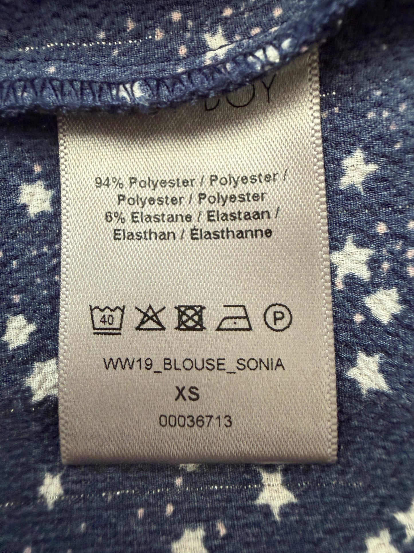 Sissy Boy blouse XS/S