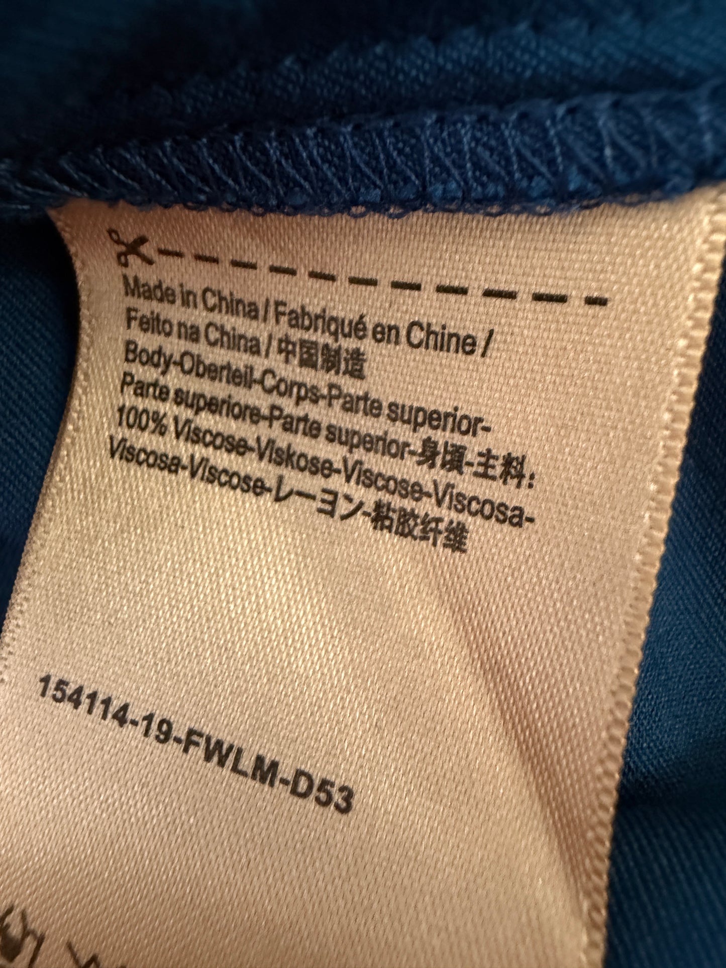 Scotch & Soda shirt lange mouw S