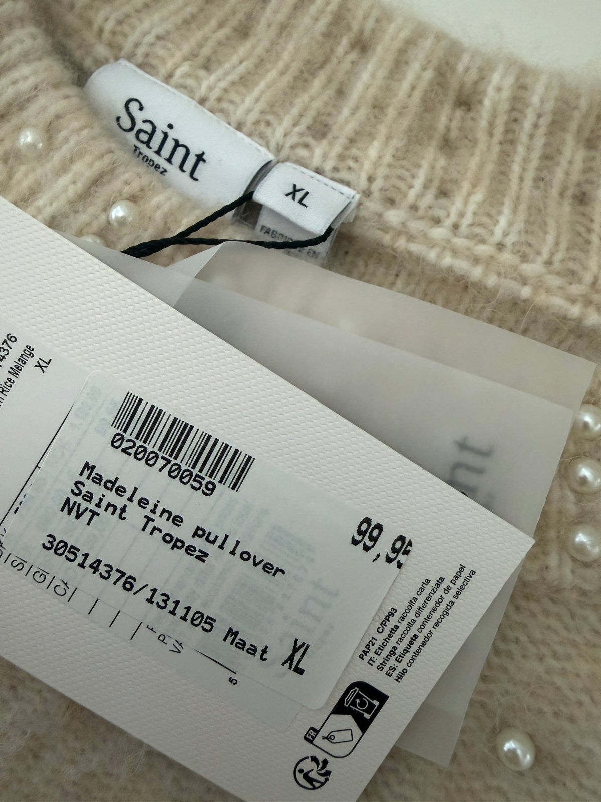 Saint Tropez trui NIEUW XL