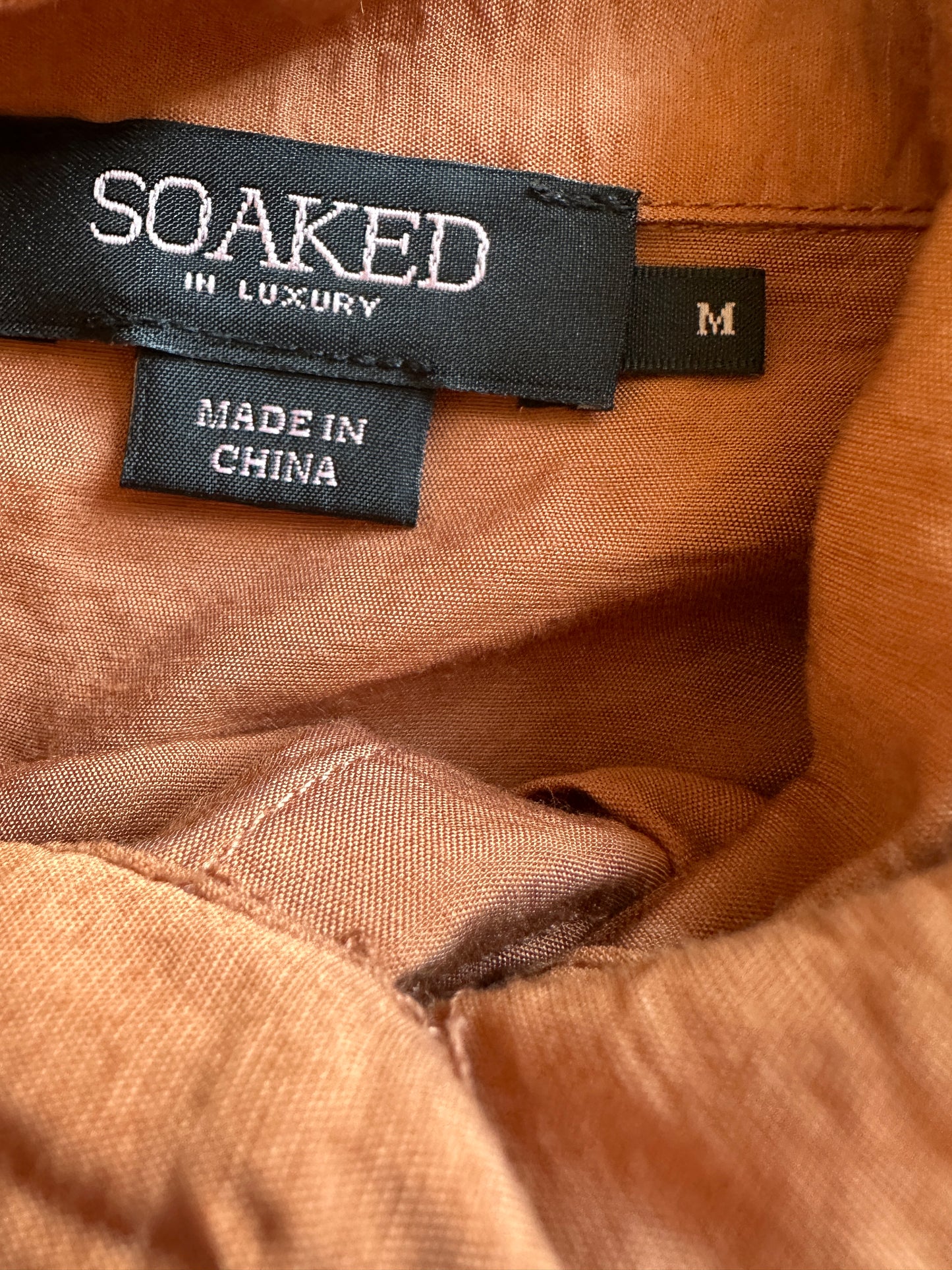Soaked in Luxury blouse M