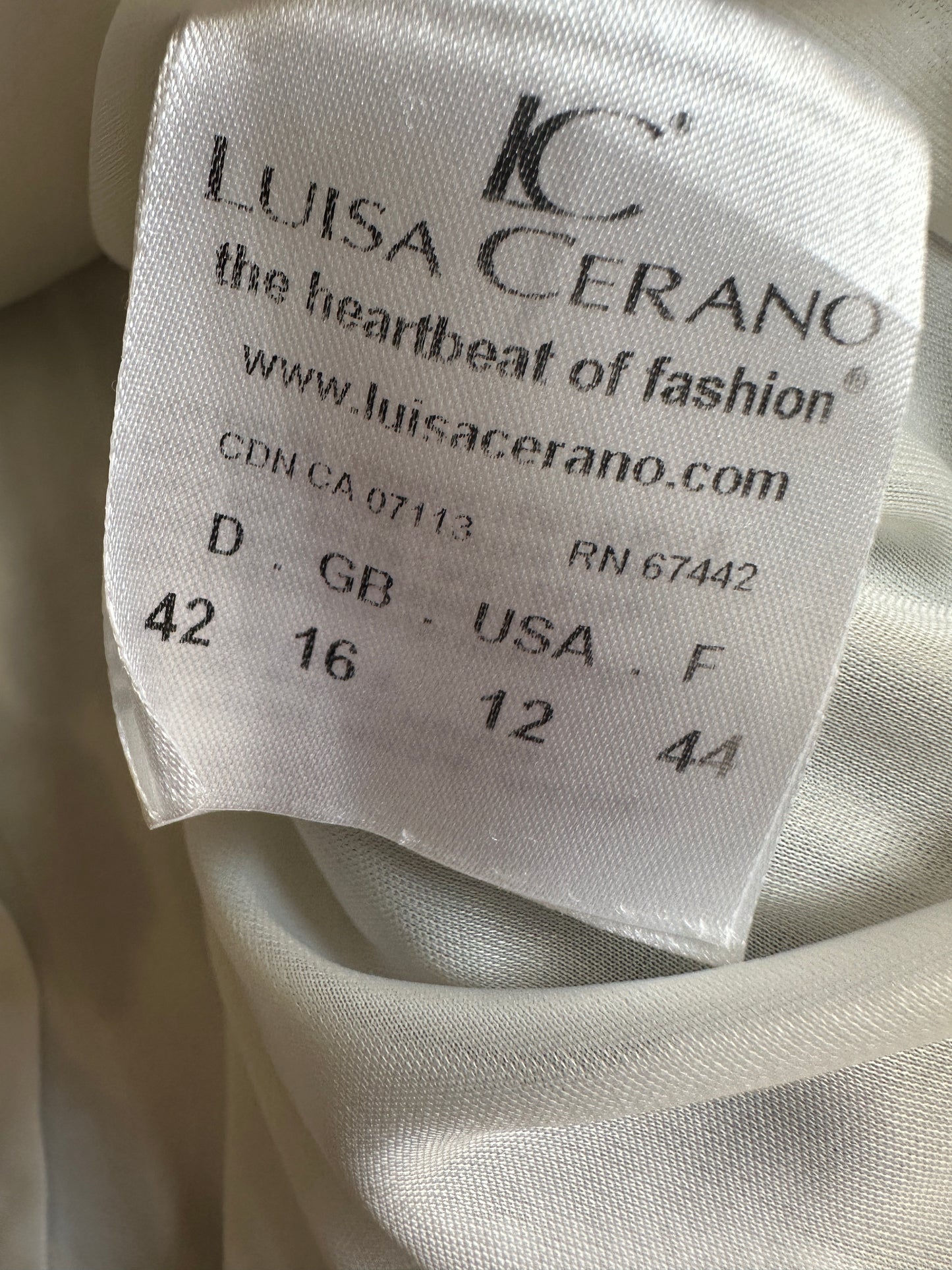 Luisa Cerano jurk XL
